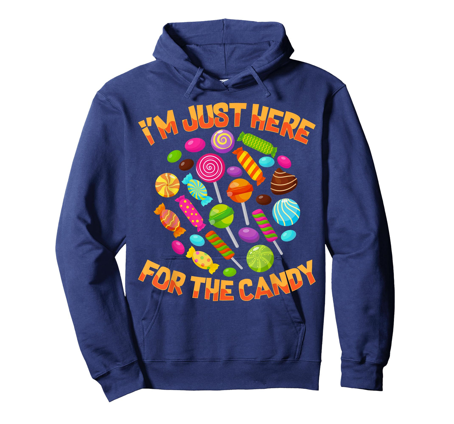 I'm Just Here For The Candy Funny Halloween Pun T-Shirt