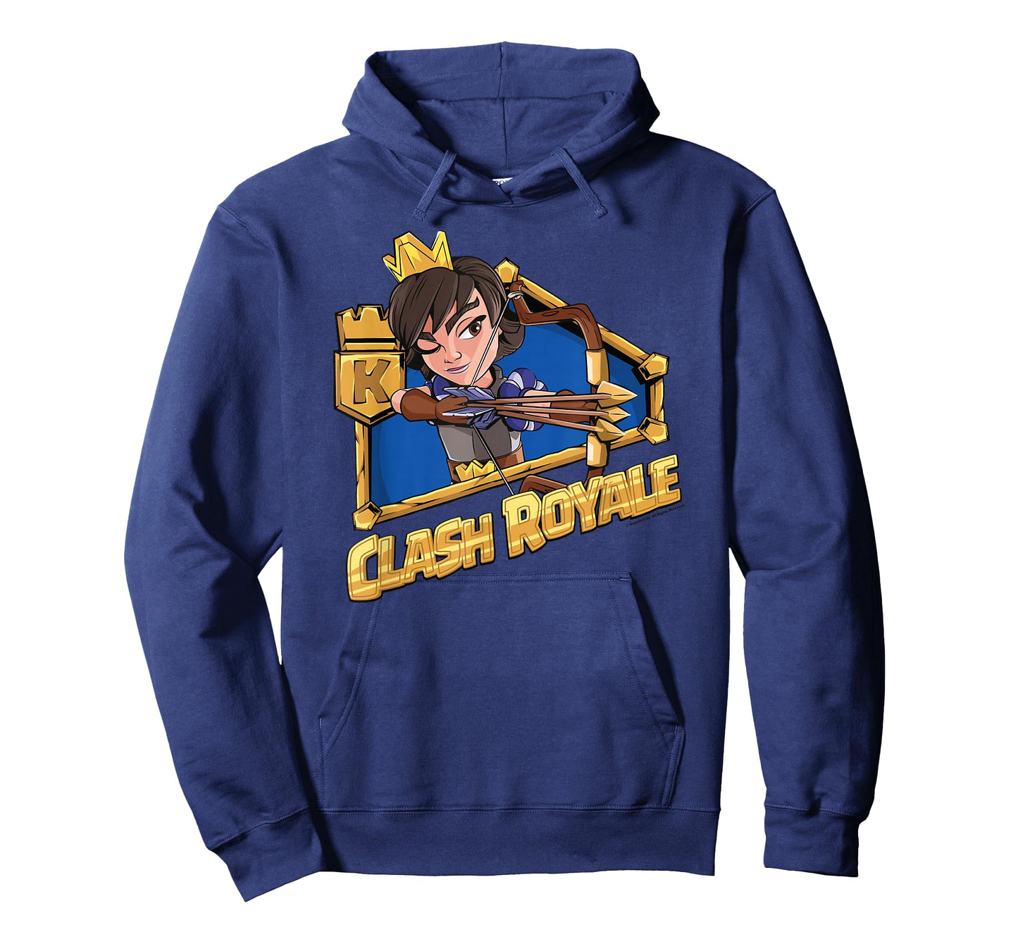 Clash Royale Tower Princess Shooting Arrows Logo T-Shirt