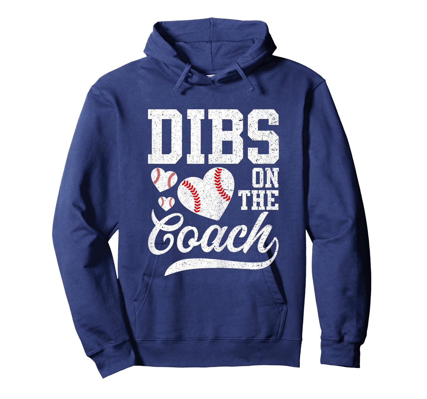 Womens Womens Dibs On The Coach - Coach's Wife Quote Baseball Mom T-Shirt