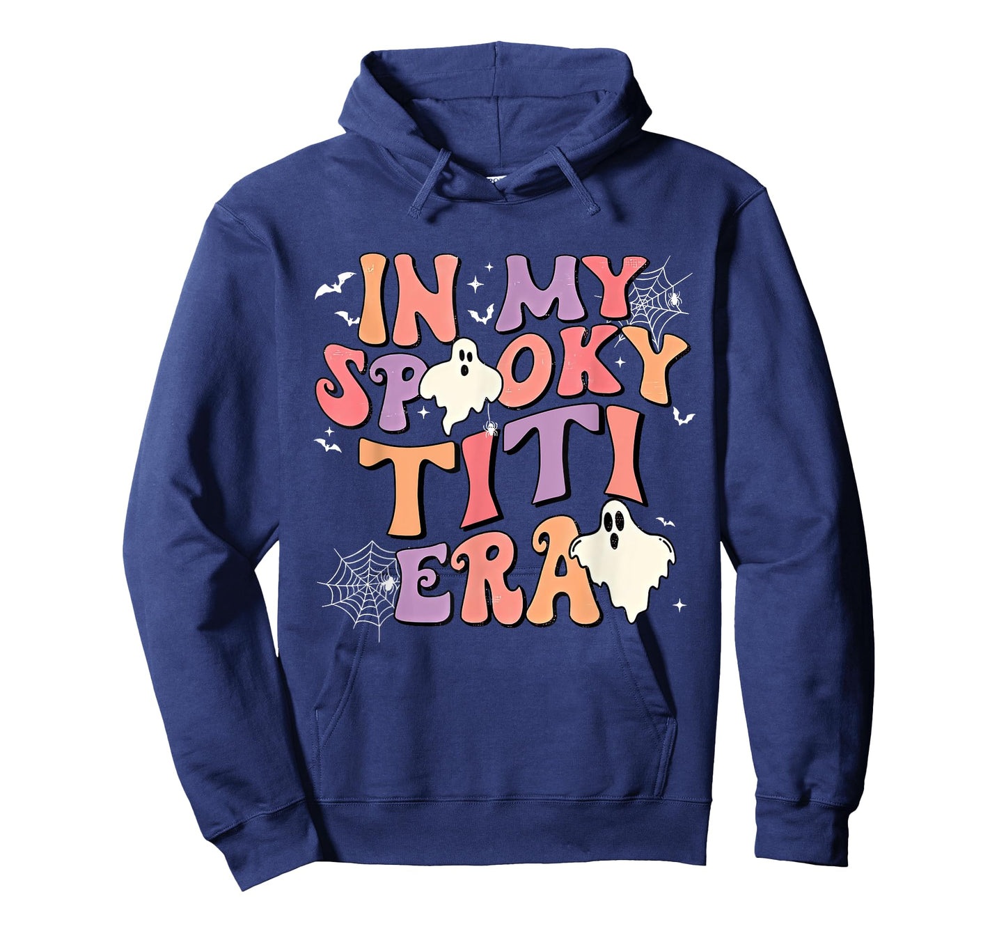 In My Spooky Titi Era Halloween Groovy Witchy Spooky Auntie T-Shirt