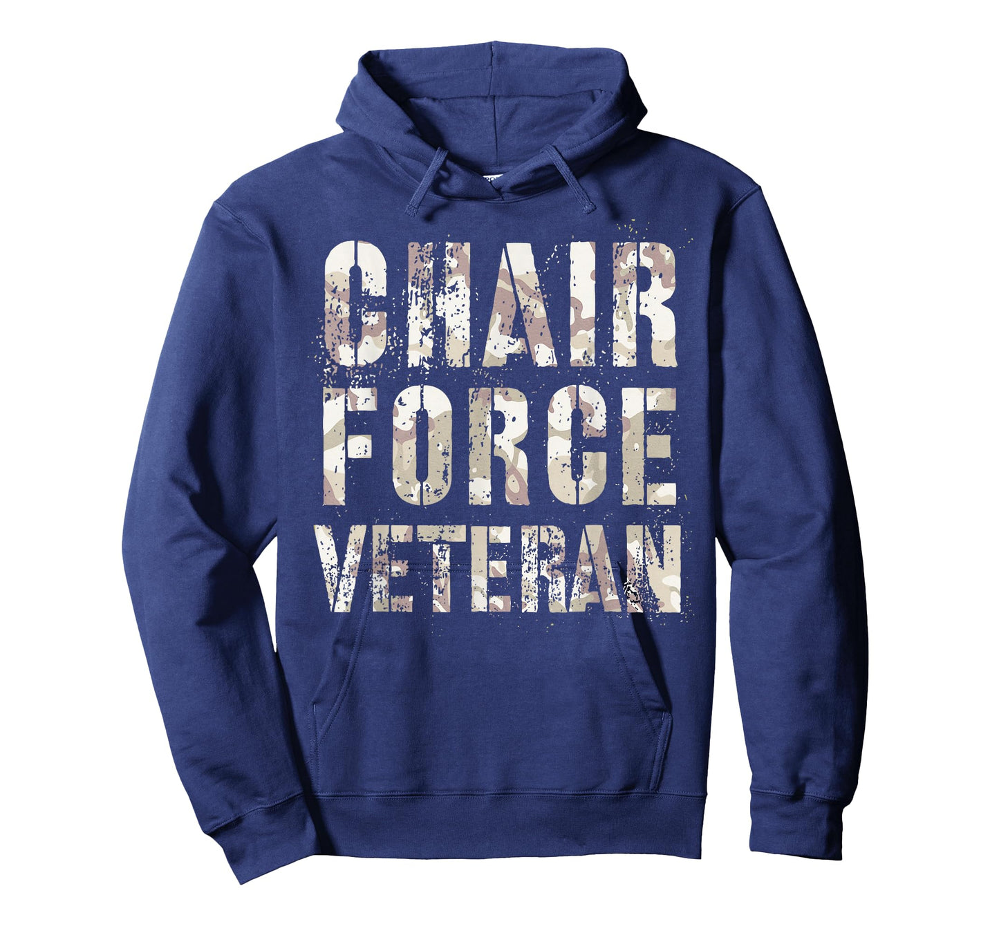Force Veteran Airman Warrior Proud Air Troops Vintage Style Armchair T-Shirt