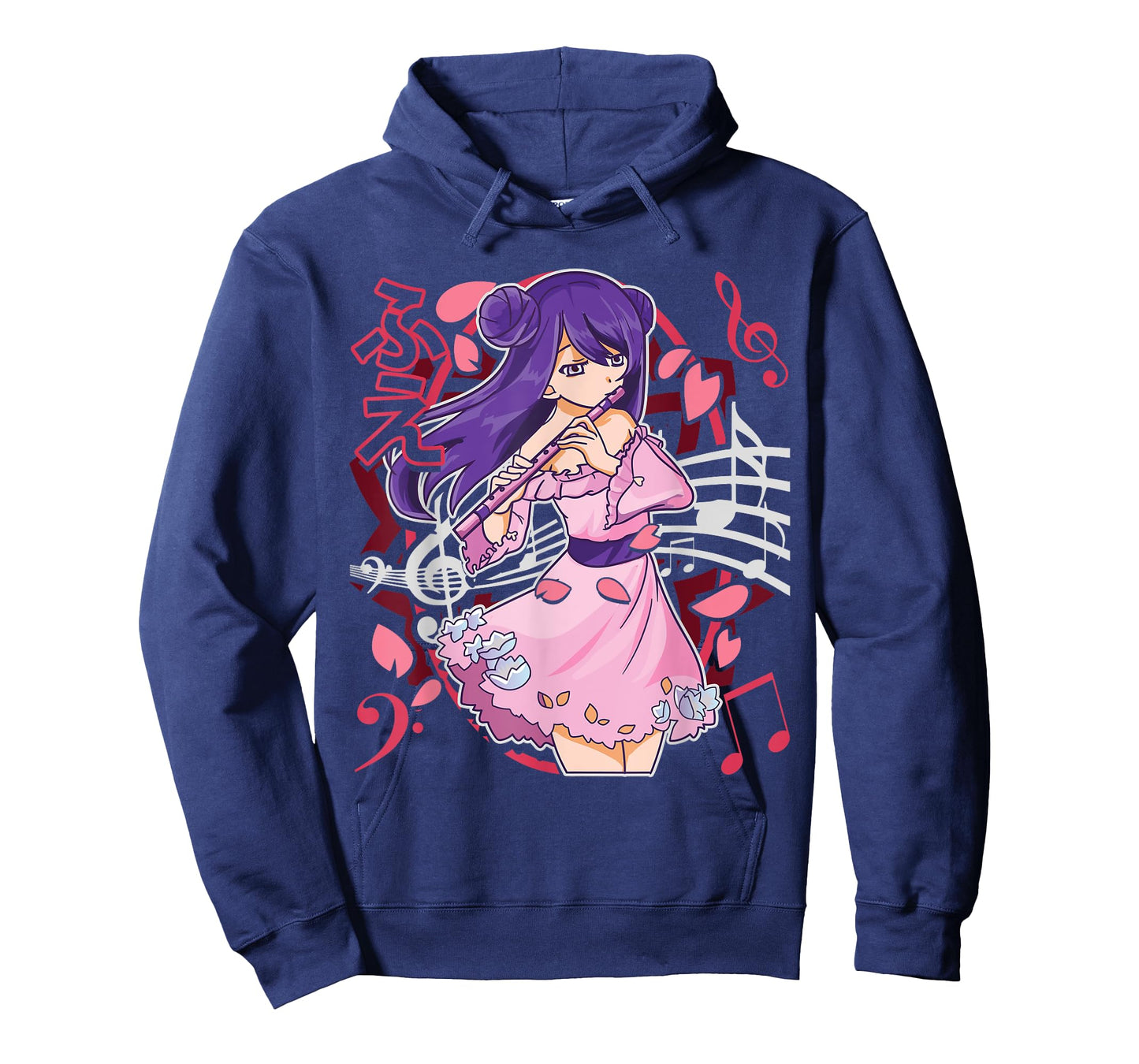 The Flutist | Anime Flute Musician Marching Band Manga Otaku T-Shirt