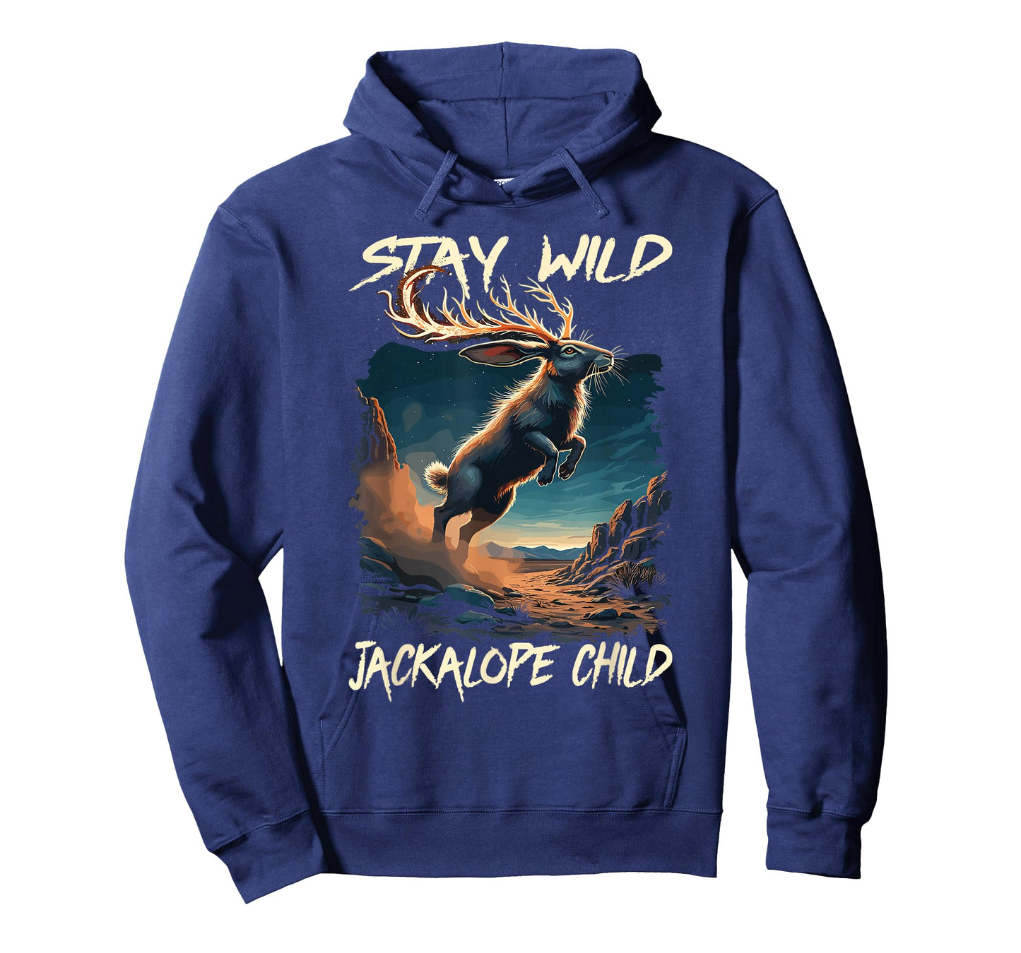 Stay Wild Jackalope Child Enchanted Creature T-Shirt