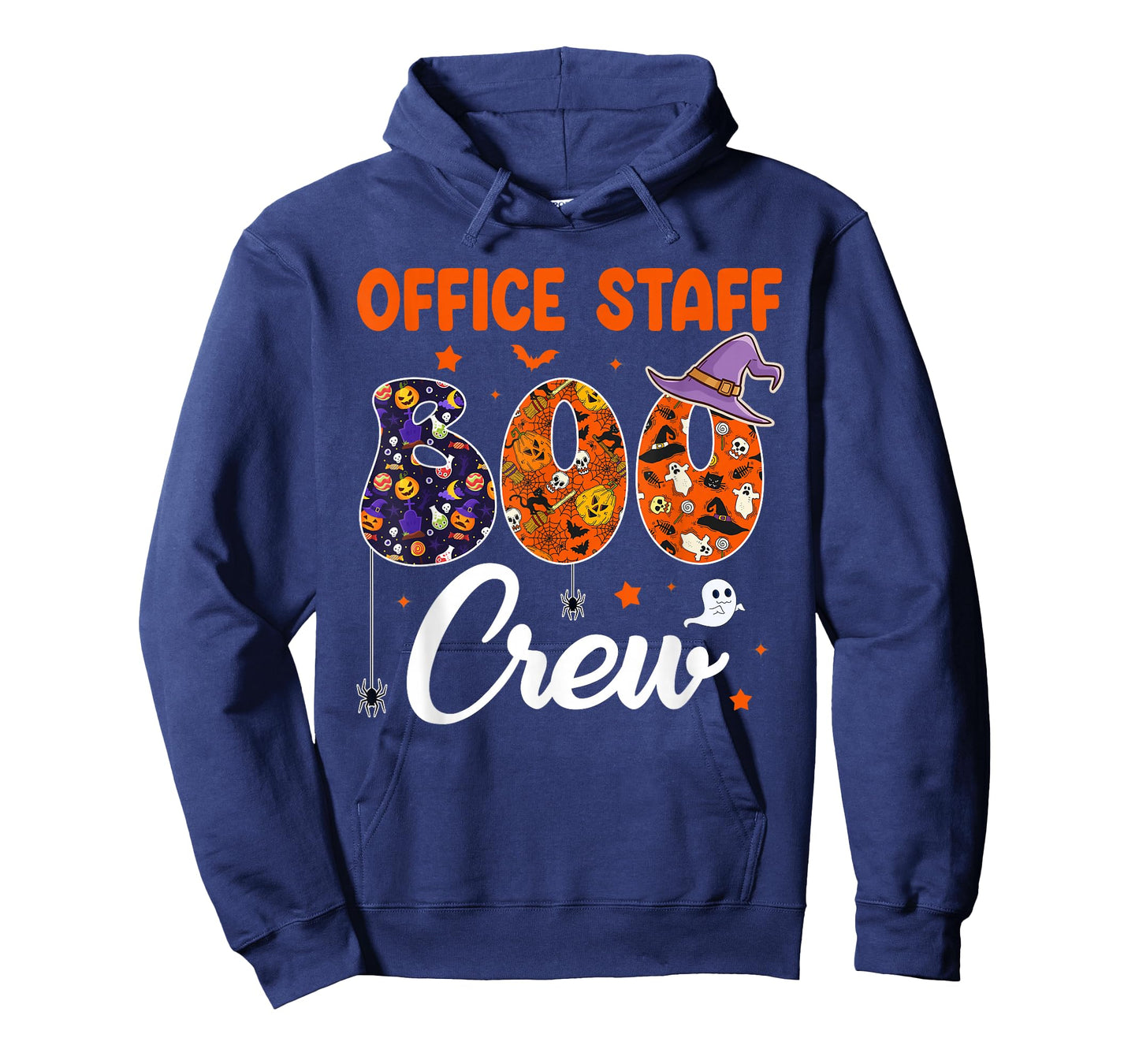 Office Staff Boo Crew Funny Halloween Matching Costume T-Shirt