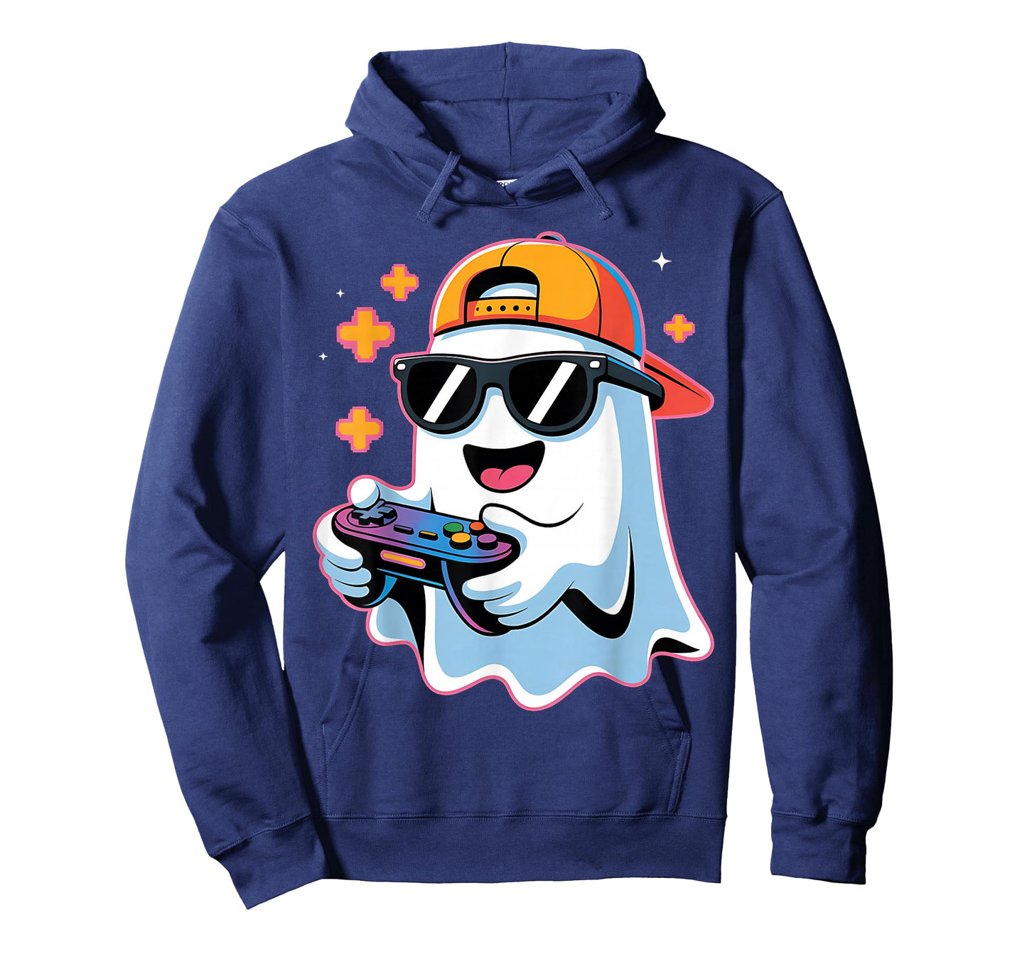 Halloween Boys Kids Ghost Gamer Scary Costume Gaming Men T-Shirt