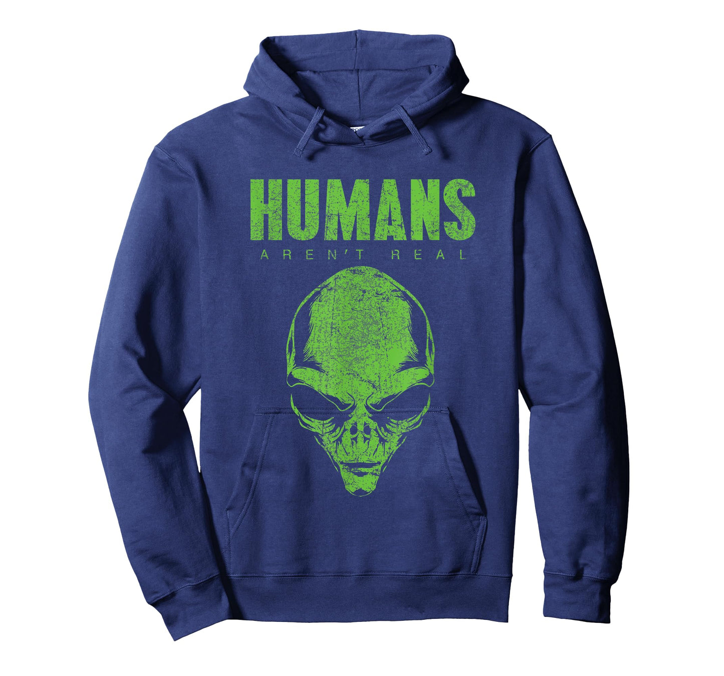 Humans Aren't Real Alien Believer Shirt Funny Cute UFO Space T-Shirt