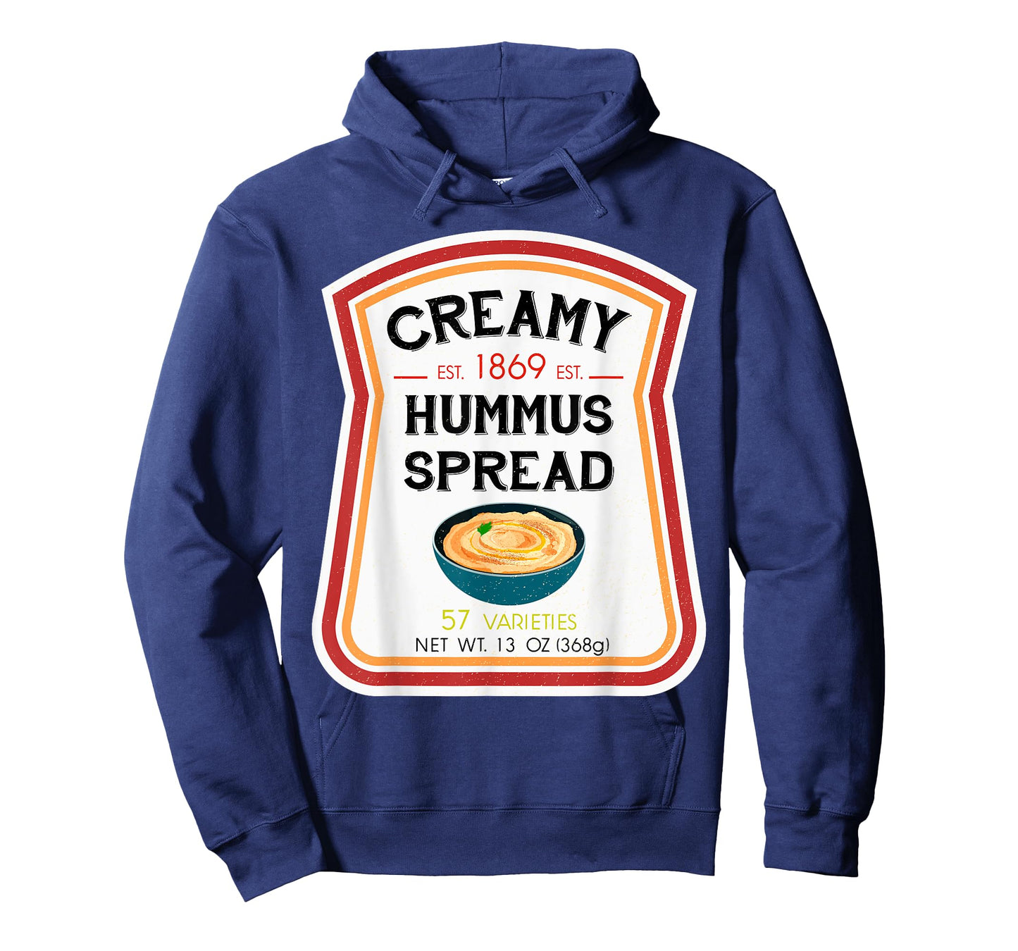 Hummus Spread Bottle Label Halloween 2021 Couples Costume T-Shirt