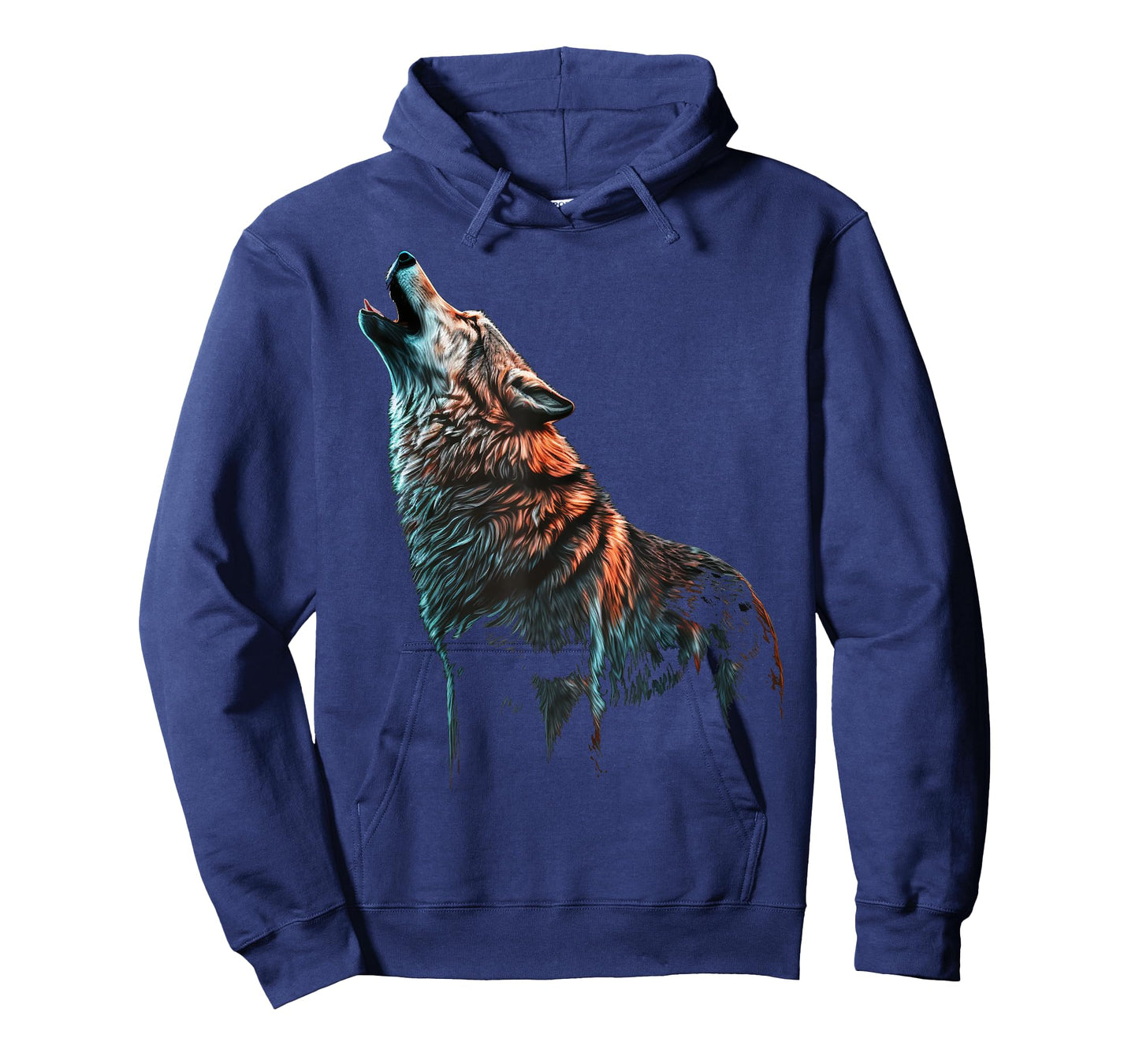 Wolf Howls Animal Print Animal Lovers Wolf T-Shirt