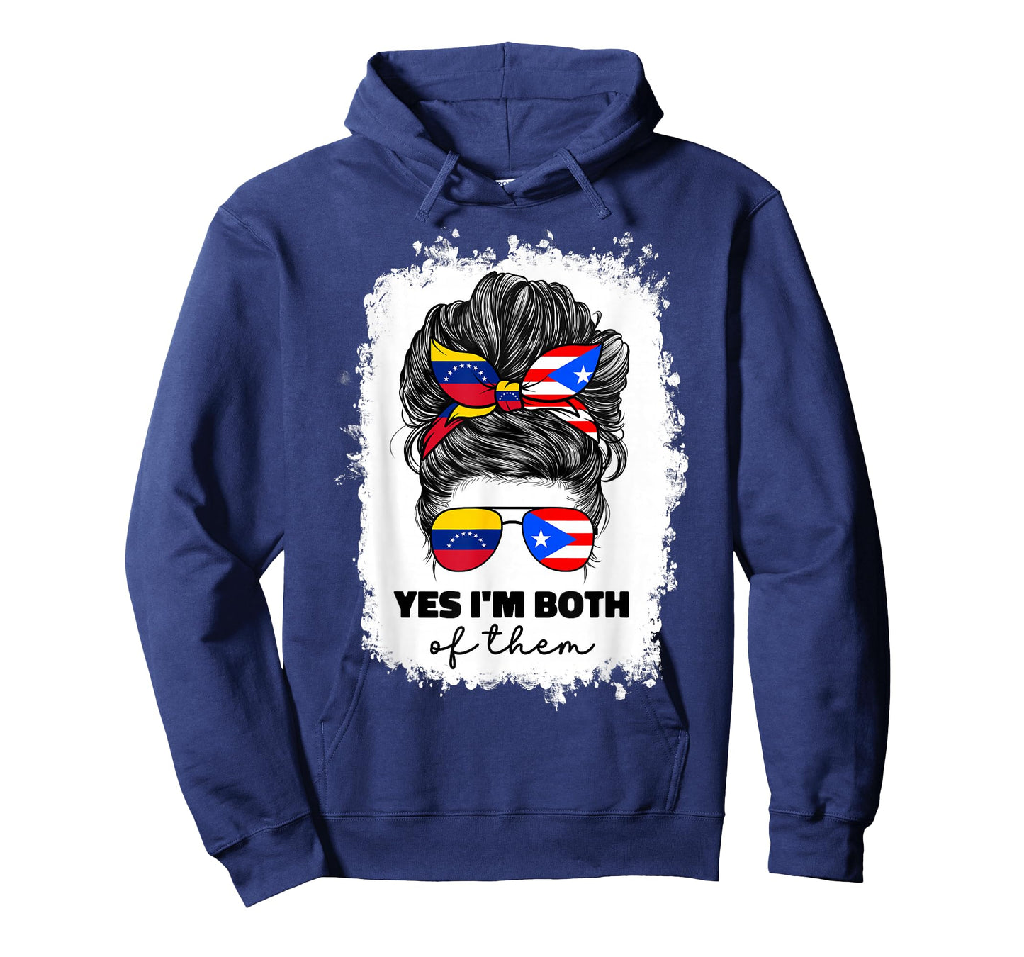 Venezuelan And Puerto Rican Rico Venezuela Flag Girl Women T-Shirt