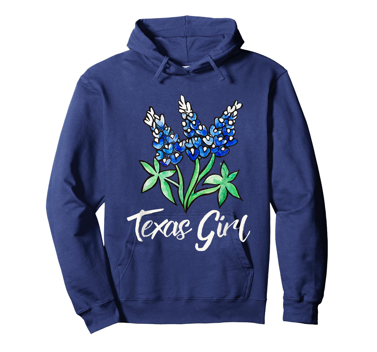 Texas Girl Bluebonnet Shirt Texas Cowgirl Rodeo Pride Womens T-Shirt