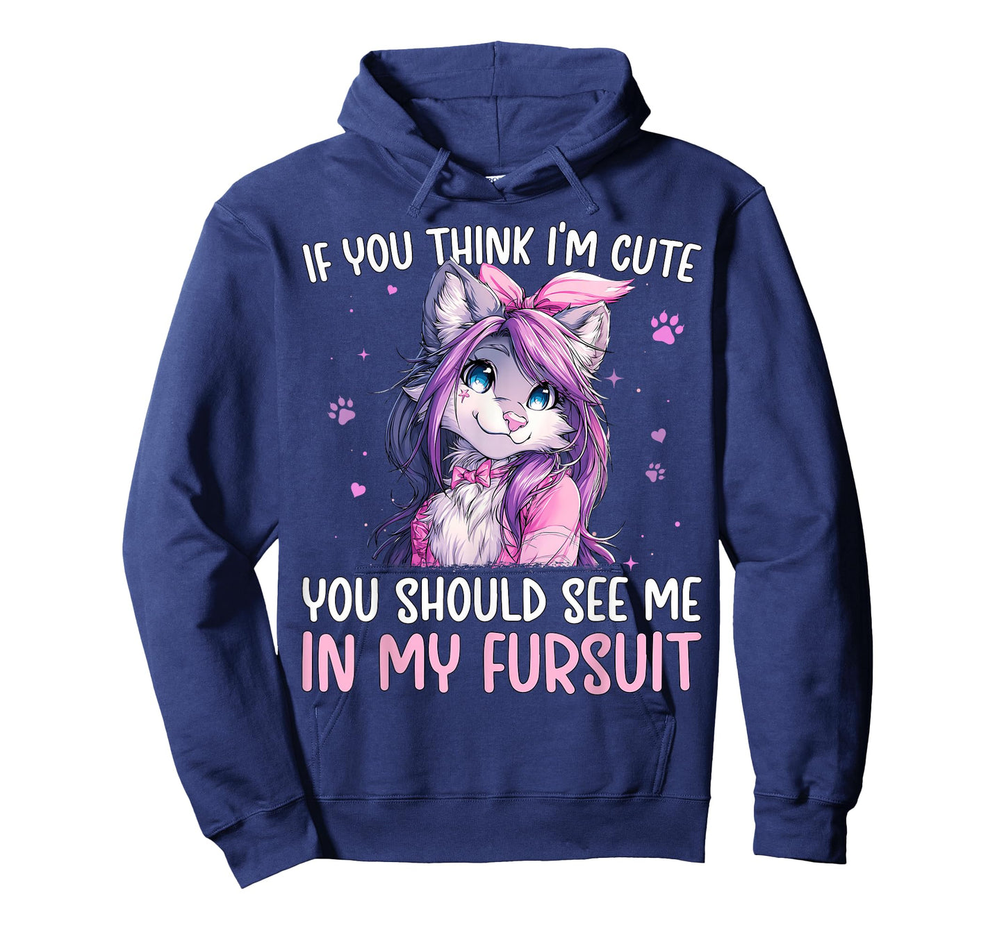 If You Think I'm Cute See Me in My Fursuit Furry Wolf T-Shirt