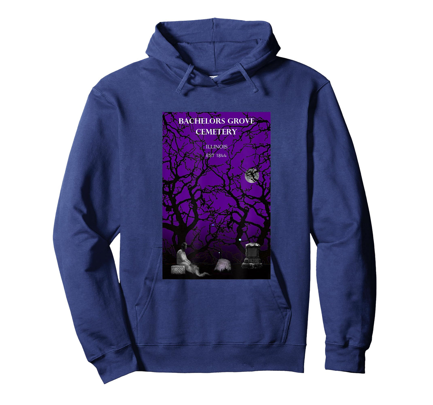Ghosts of Bachelor's Grove Cemetary: Haunting Halloween T-Shirt