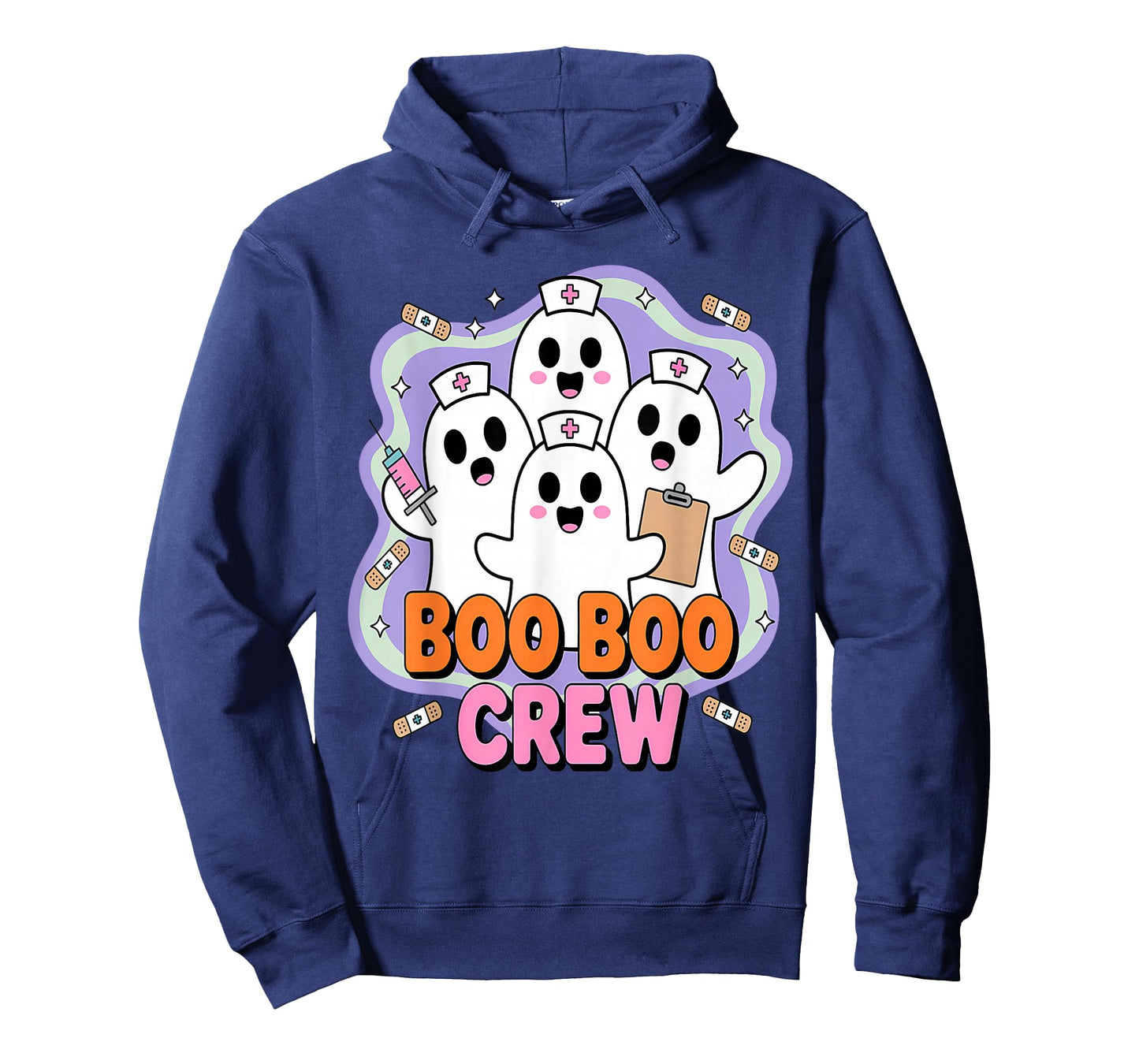 Boo Boo Crew Halloween Ghost Nurses T-Shirt