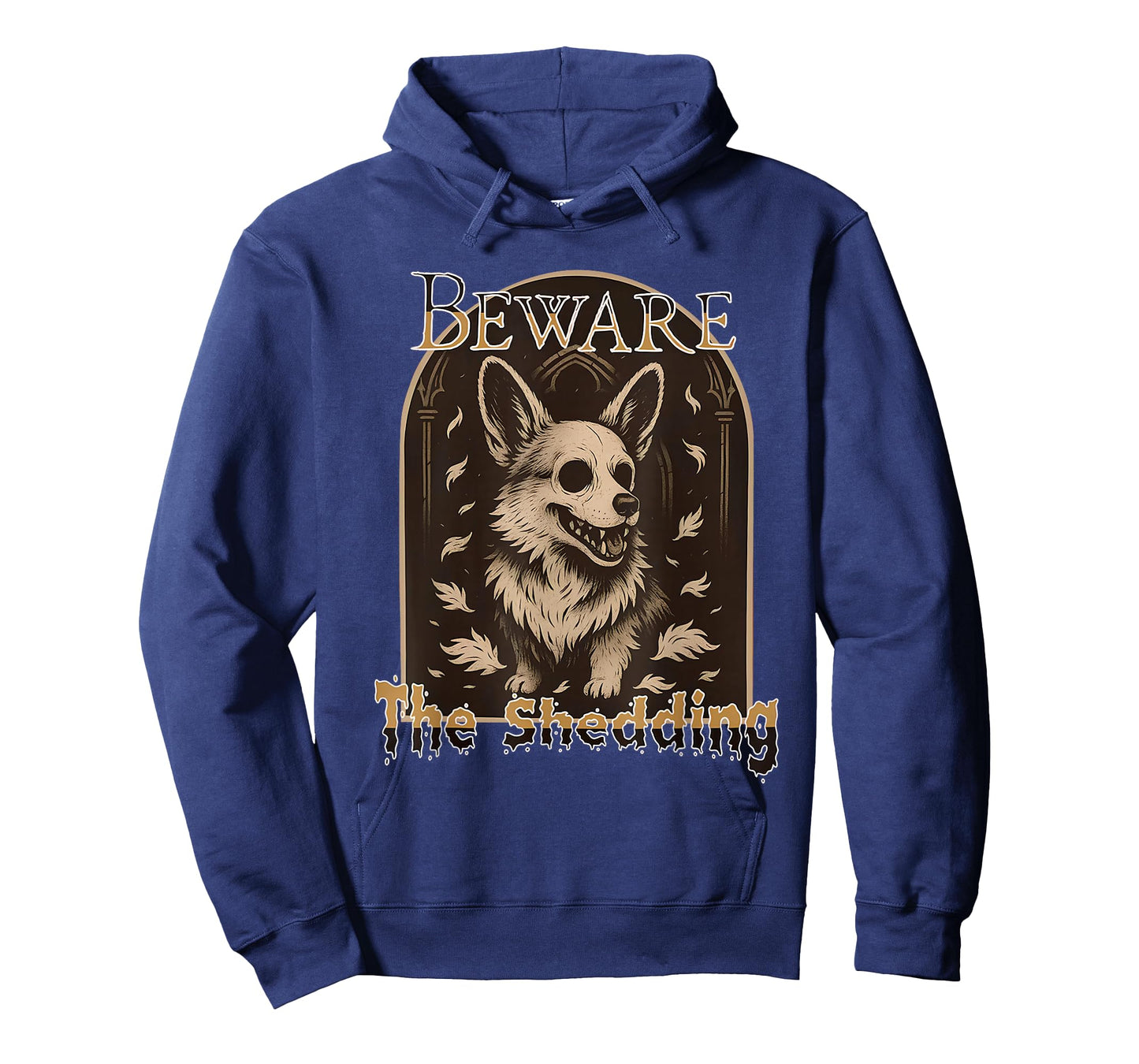 Beware The Shedding Corgi Halloween Ghost Corgi Dog Mom T-Shirt