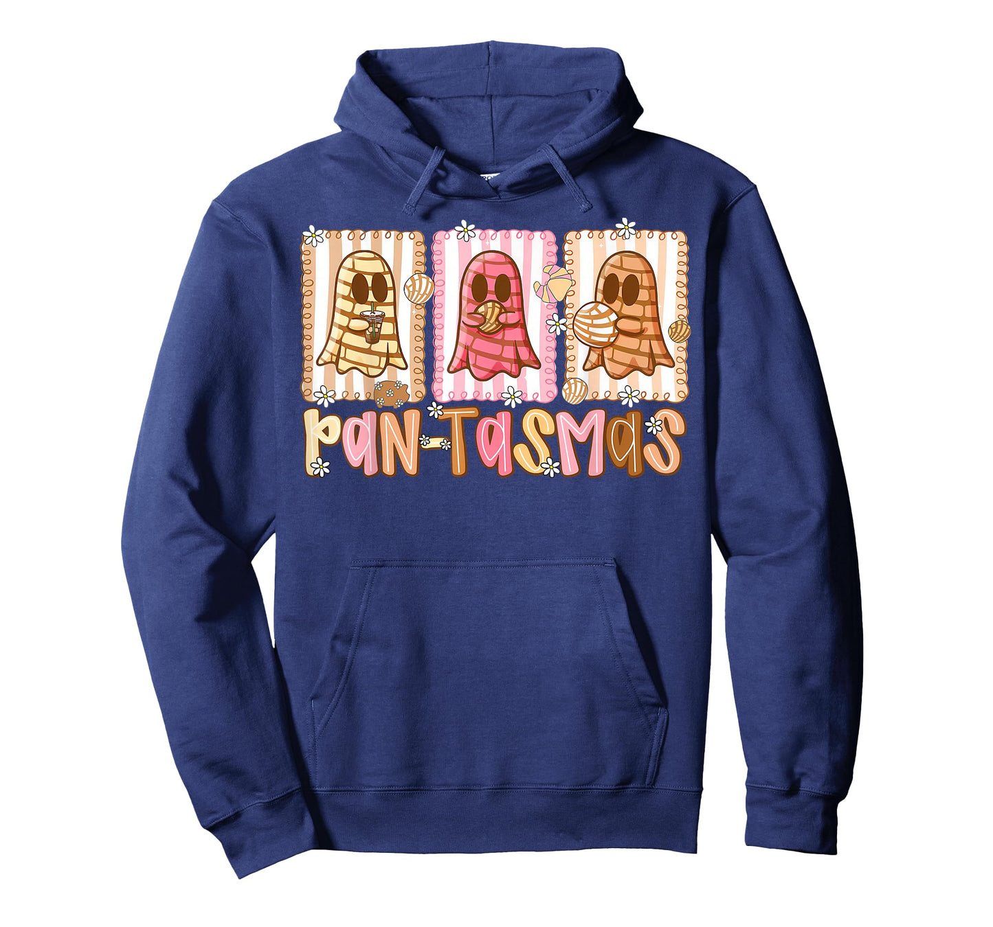 Pantasmas Ghost Funny Spooky Mexican Halloween for Women Men T-Shirt