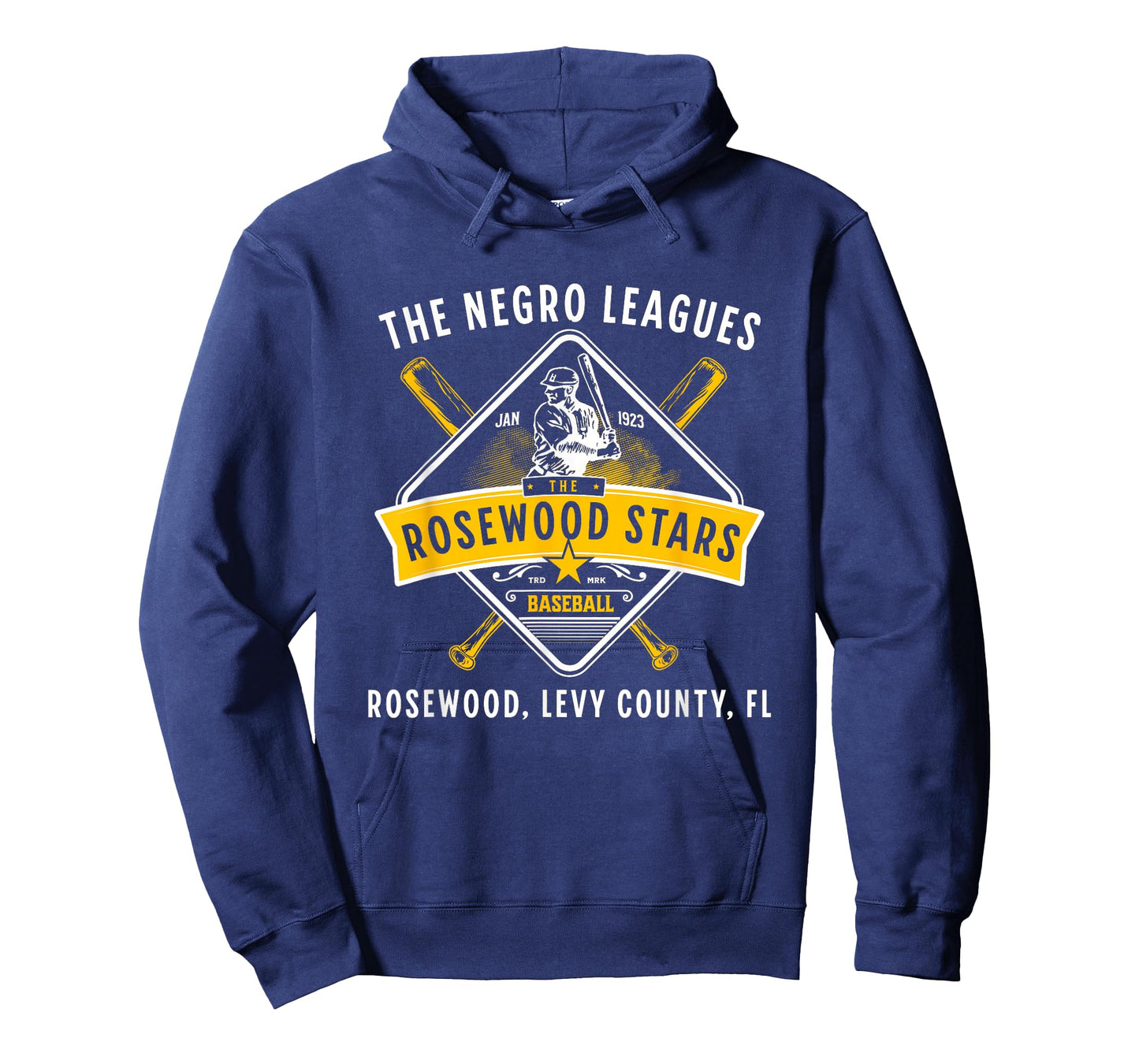Vintage Rosewood Stars 1923 Baseball Team Negro League FL T-Shirt