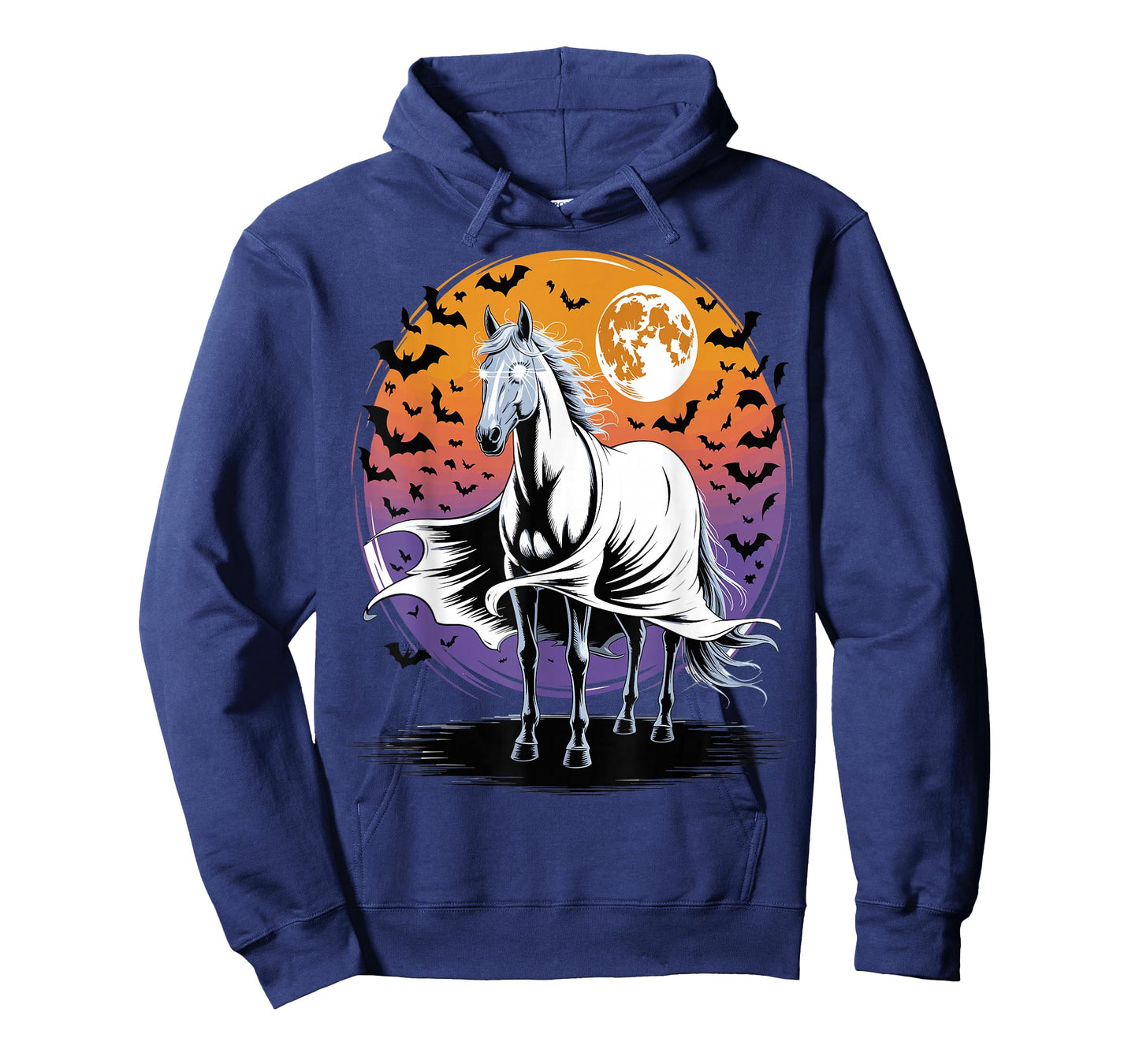 Halloween Horse Ghost Spooky Costume T-Shirt
