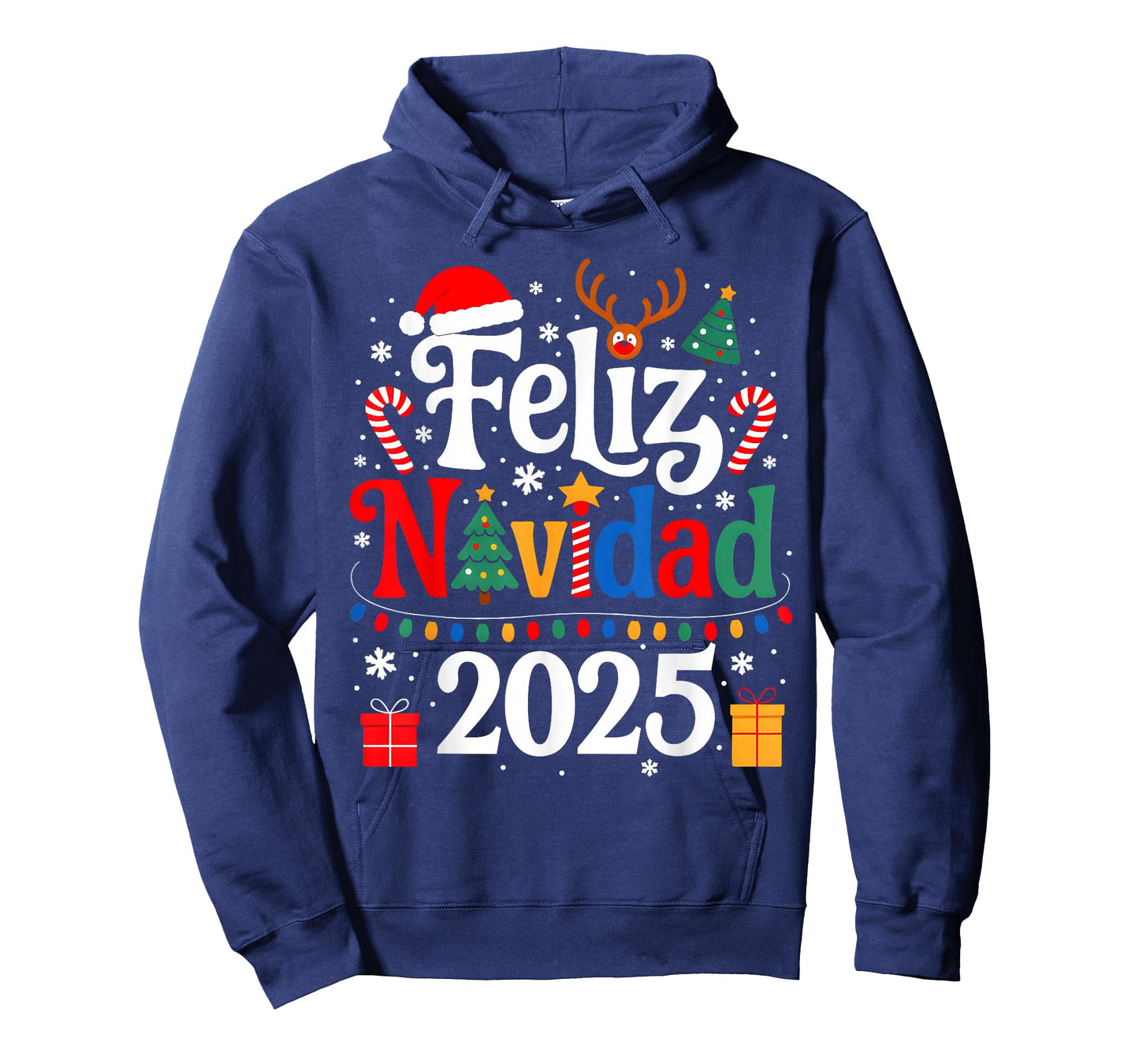 Feliz Navidad 2025 Matching Family Spanish Christmas Mexican T-Shirt