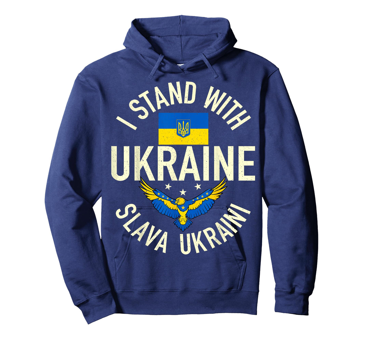 Support Ukraine I Stand With Ukraine Ukrainian Flag Patriot T-Shirt