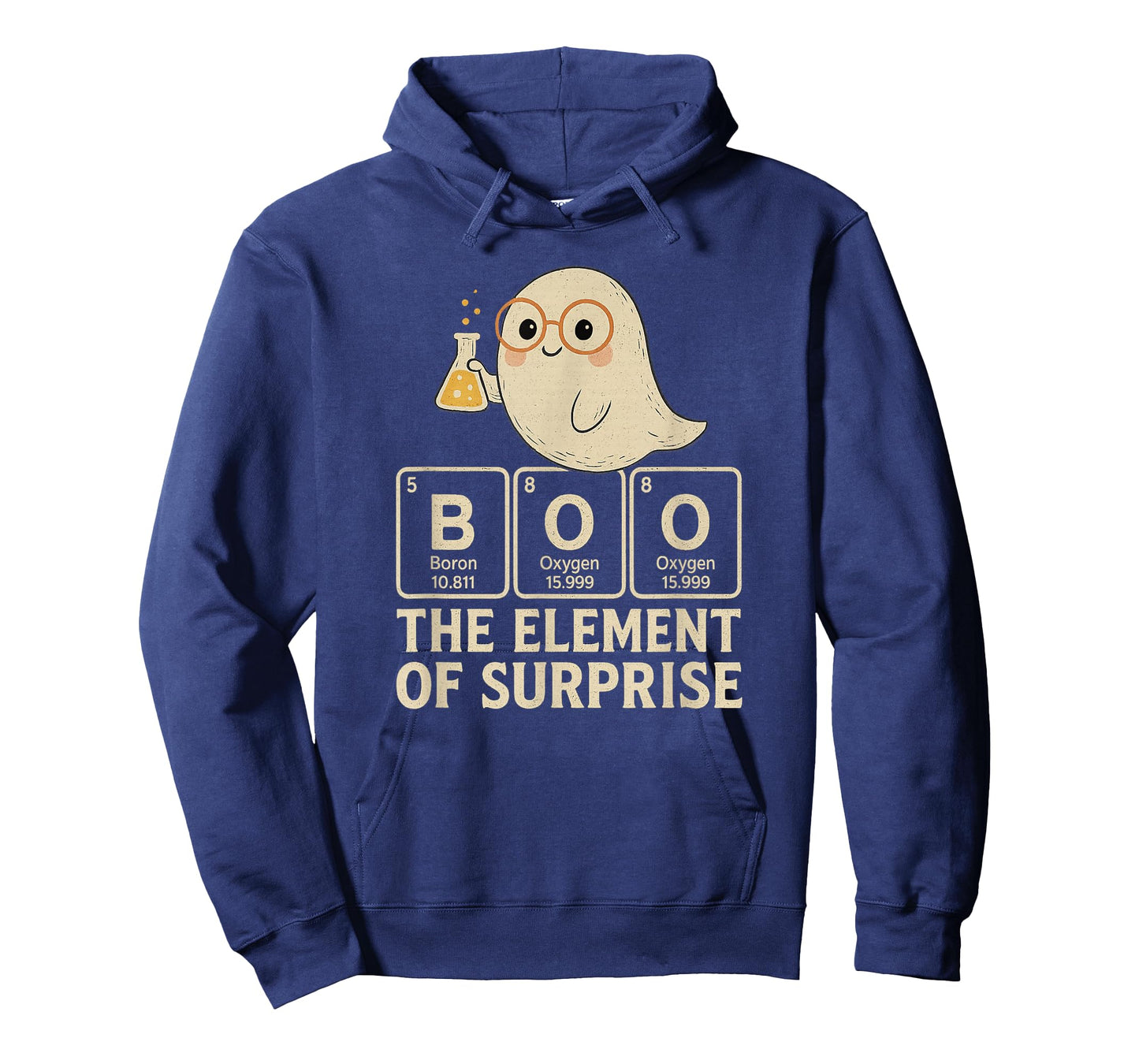 Chemistry Boo The Element of Surprise Cute Chemist Halloween T-Shirt