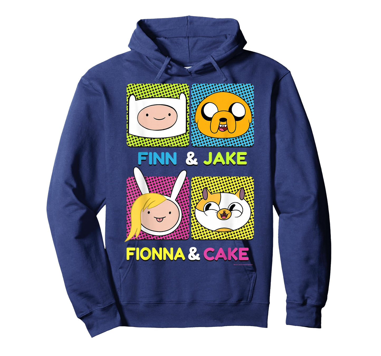 CN Adventure Time Finn & Jake Fionna & Cake Box Up T-Shirt