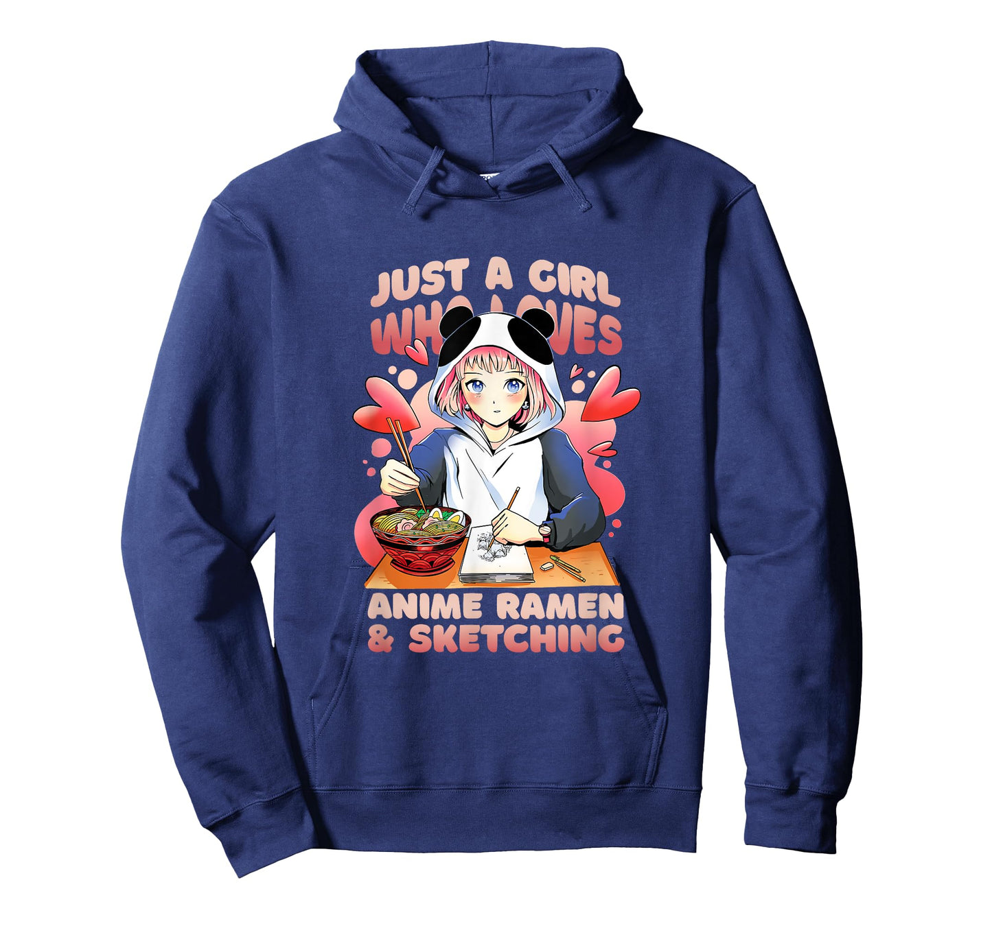 Just a Girl who Loves Anime Ramen and Sketching Artist T-Shirt