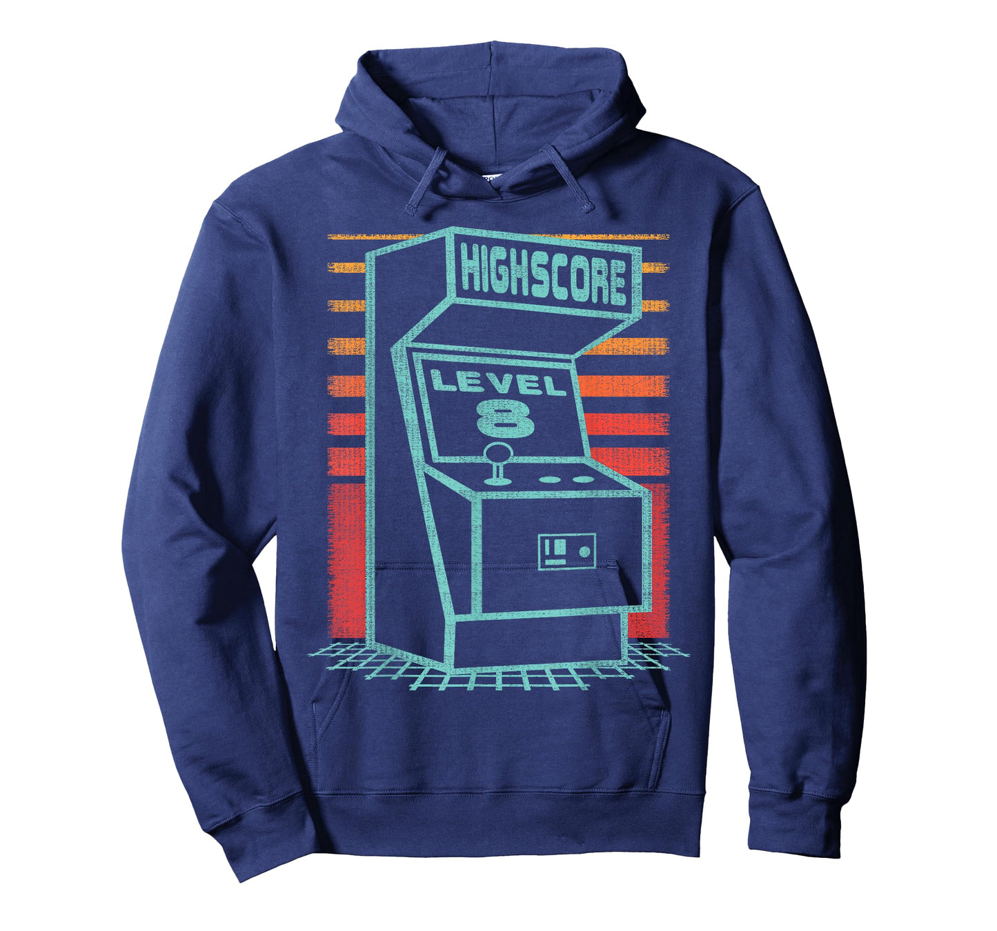 8th Birthday 8 Year Old Retro Gamer Level Up Unlocked T-Shirt