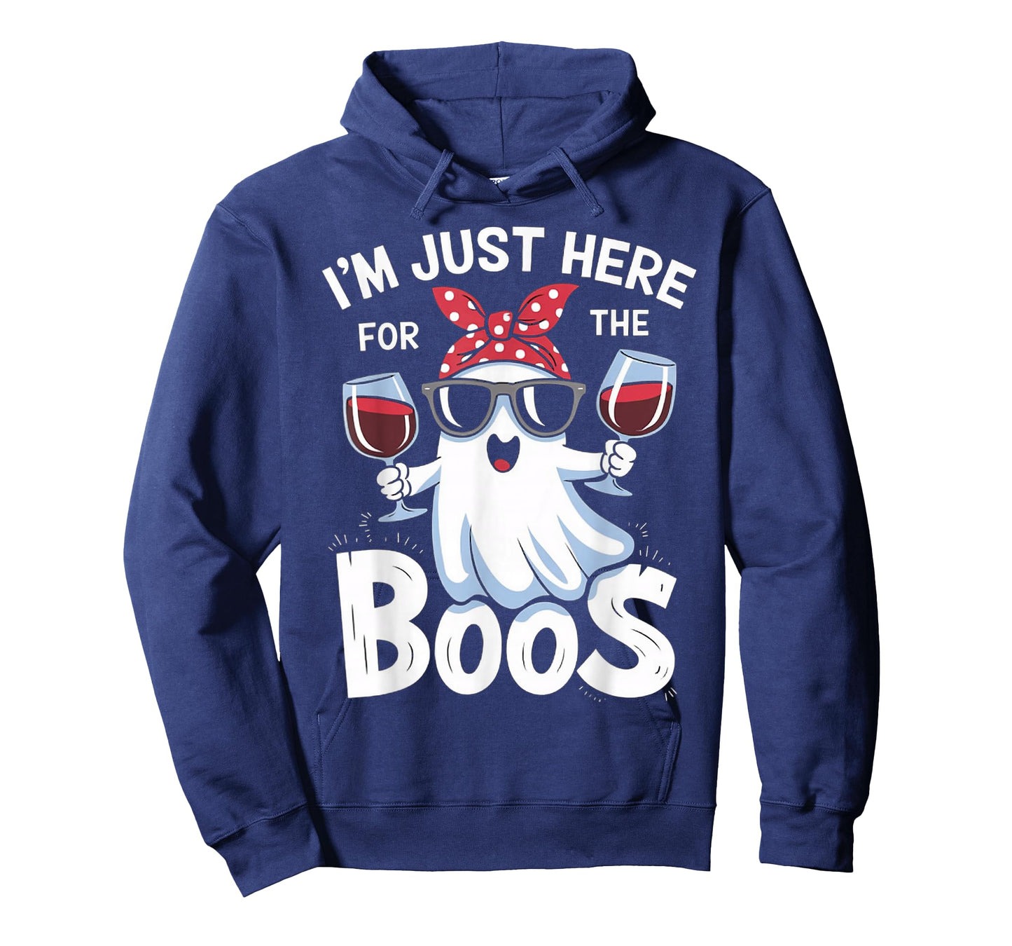 Funny Halloween Ghost Design – I’m Just Here for the Boos T-Shirt