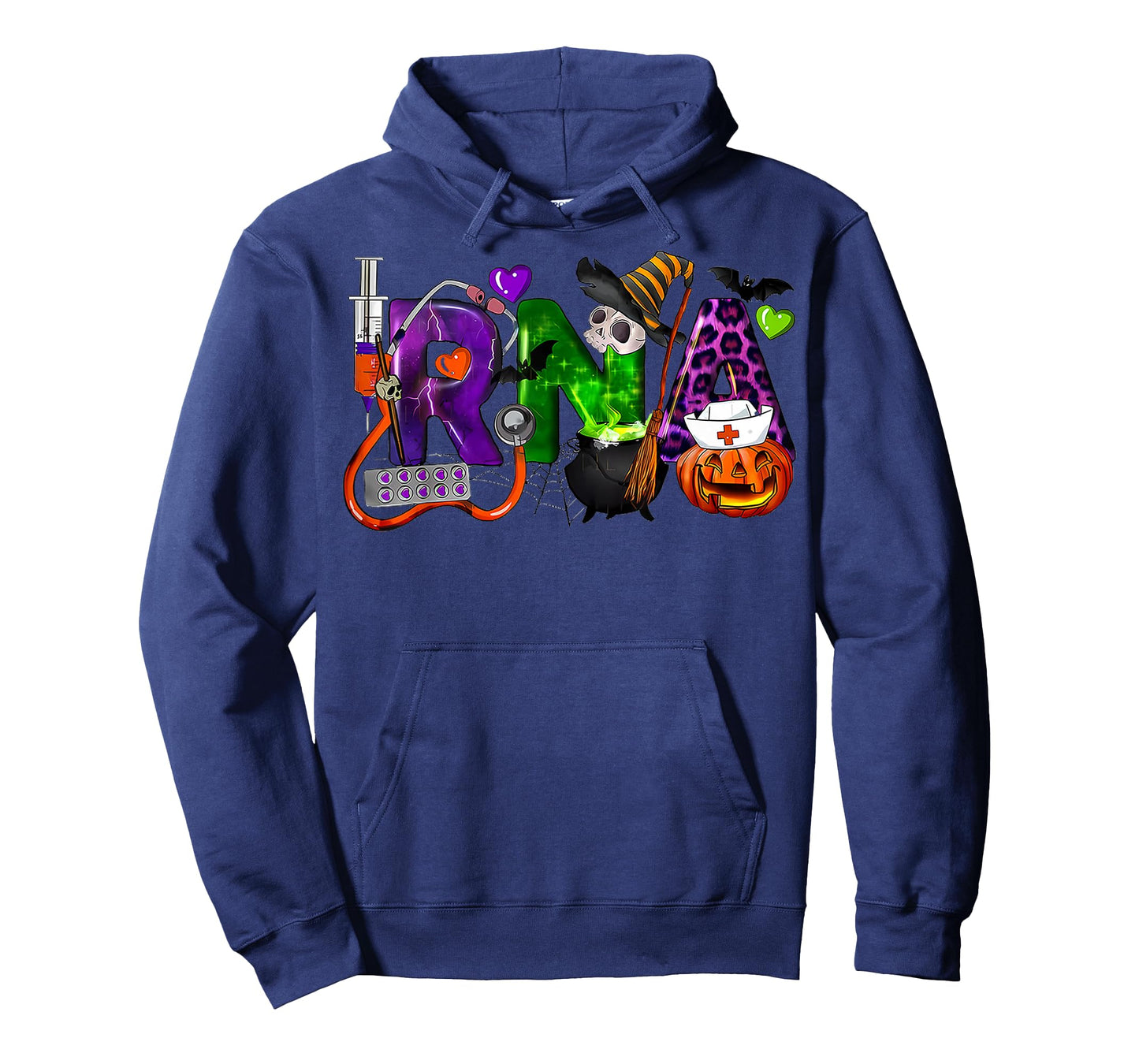 RNA Registered Nurse Assistant Witch Women Halloween Nurse T-Shirt