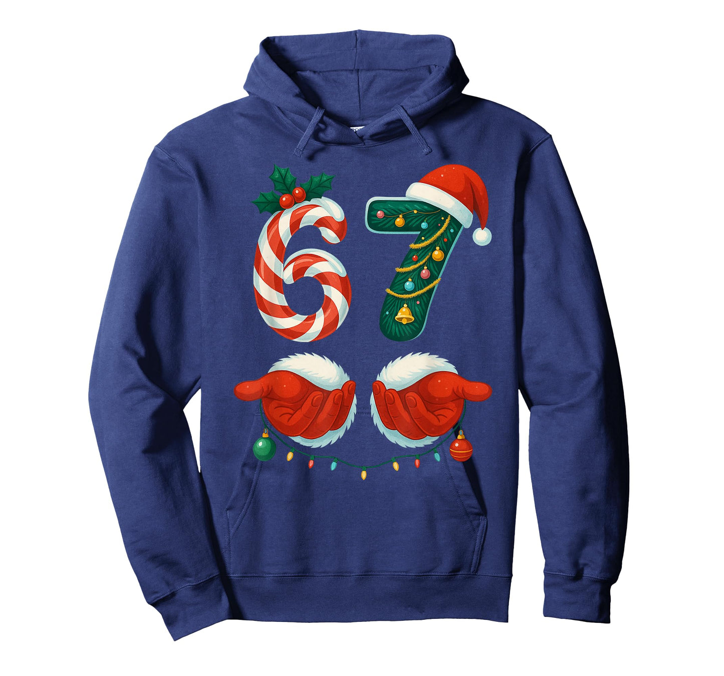 67 Christmas 6 7 Meme Pajamas Holiday Gen Alpha Slang T-Shirt