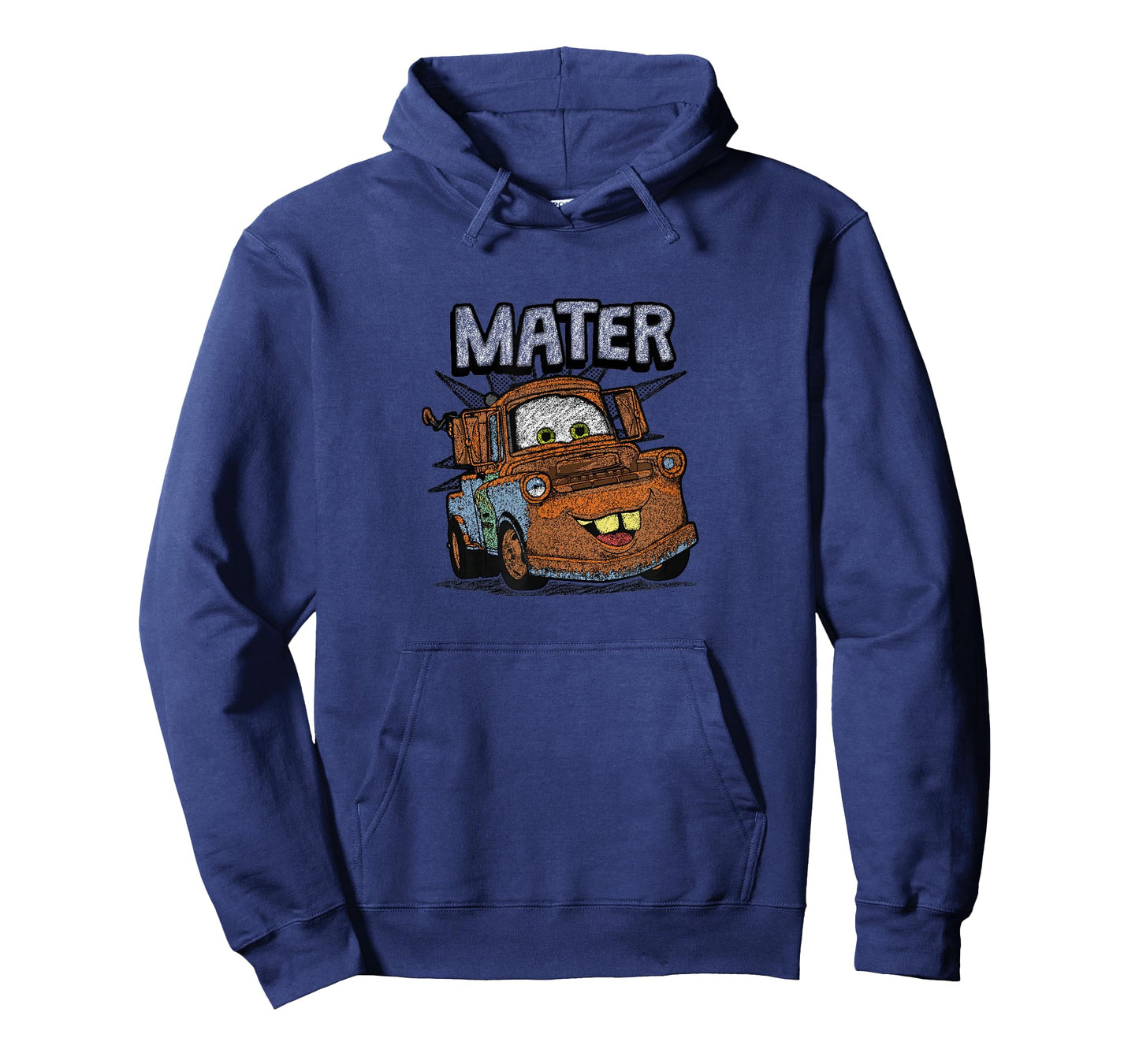 Disney Pixar Cars Vintage Tow Mater Crayon Sketch Portrait T-Shirt
