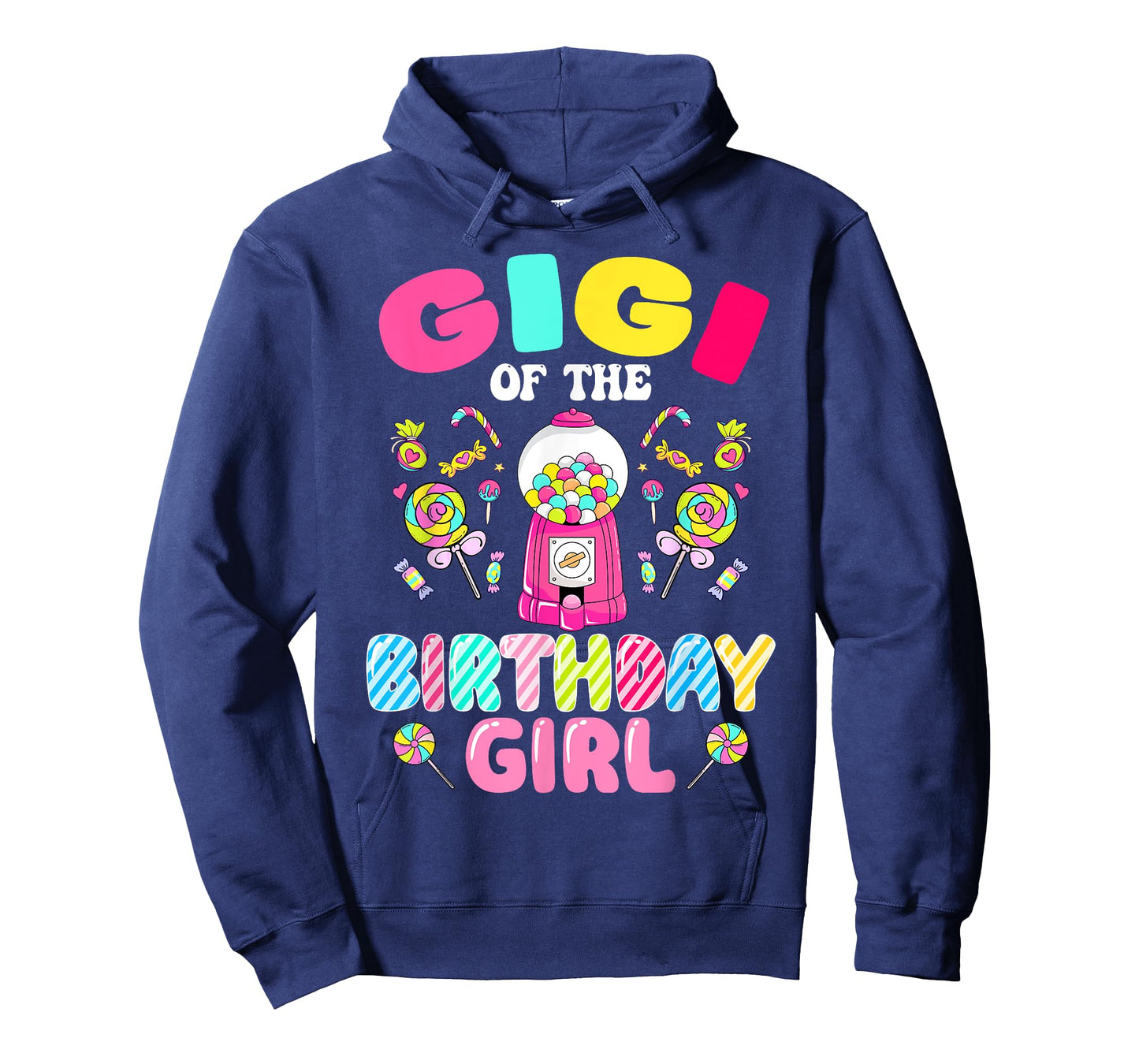 Gigi Of The Birthday Girl Candy Family Bday Party T-Shirt