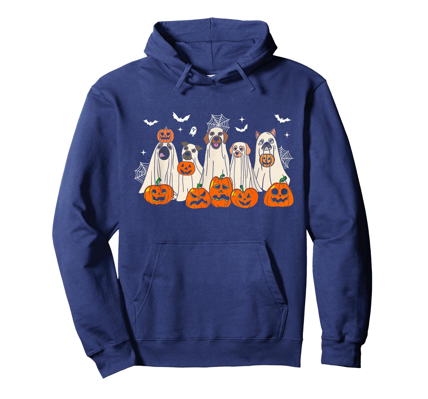 Cute Halloween Ghost Dogs Funny Dog Lovers Men Women T-Shirt