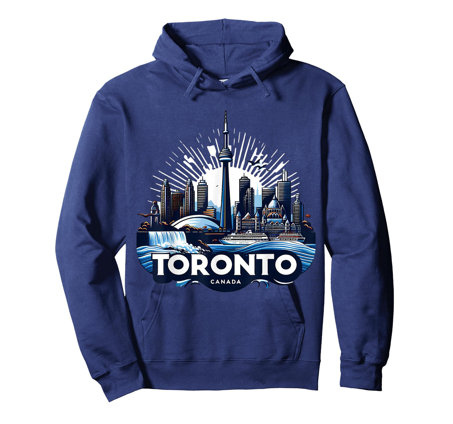 Toronto Canada City Landmarks Souvenir Canadian Proud T-Shirt