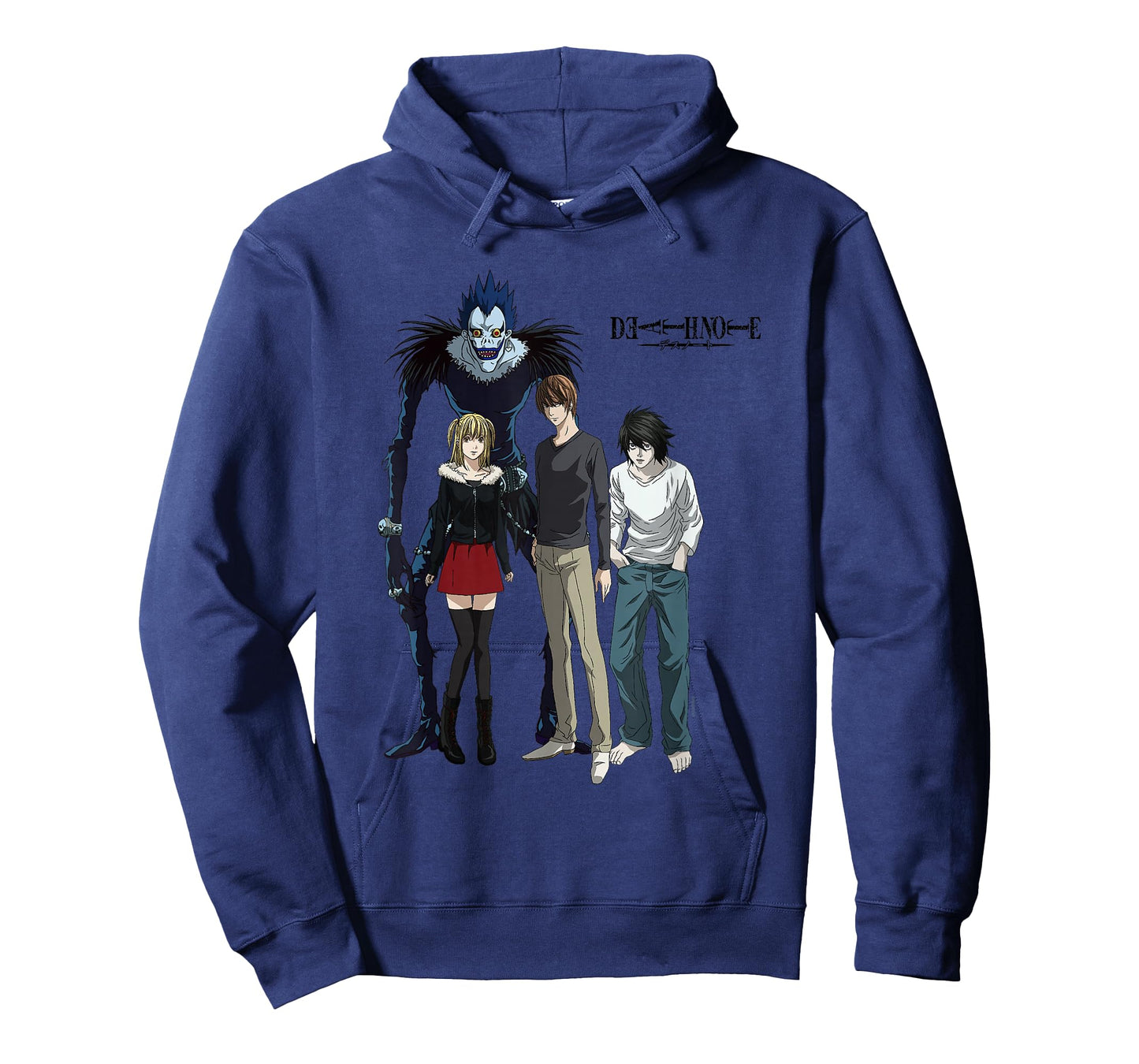 Death Note Main Characters Posing with Logo Anime T-Shirt