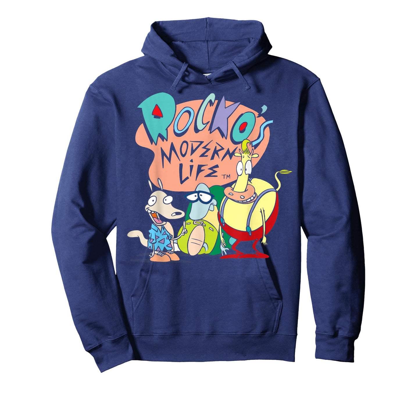 Rocko's Modern Life Group Retro Title T-Shirt
