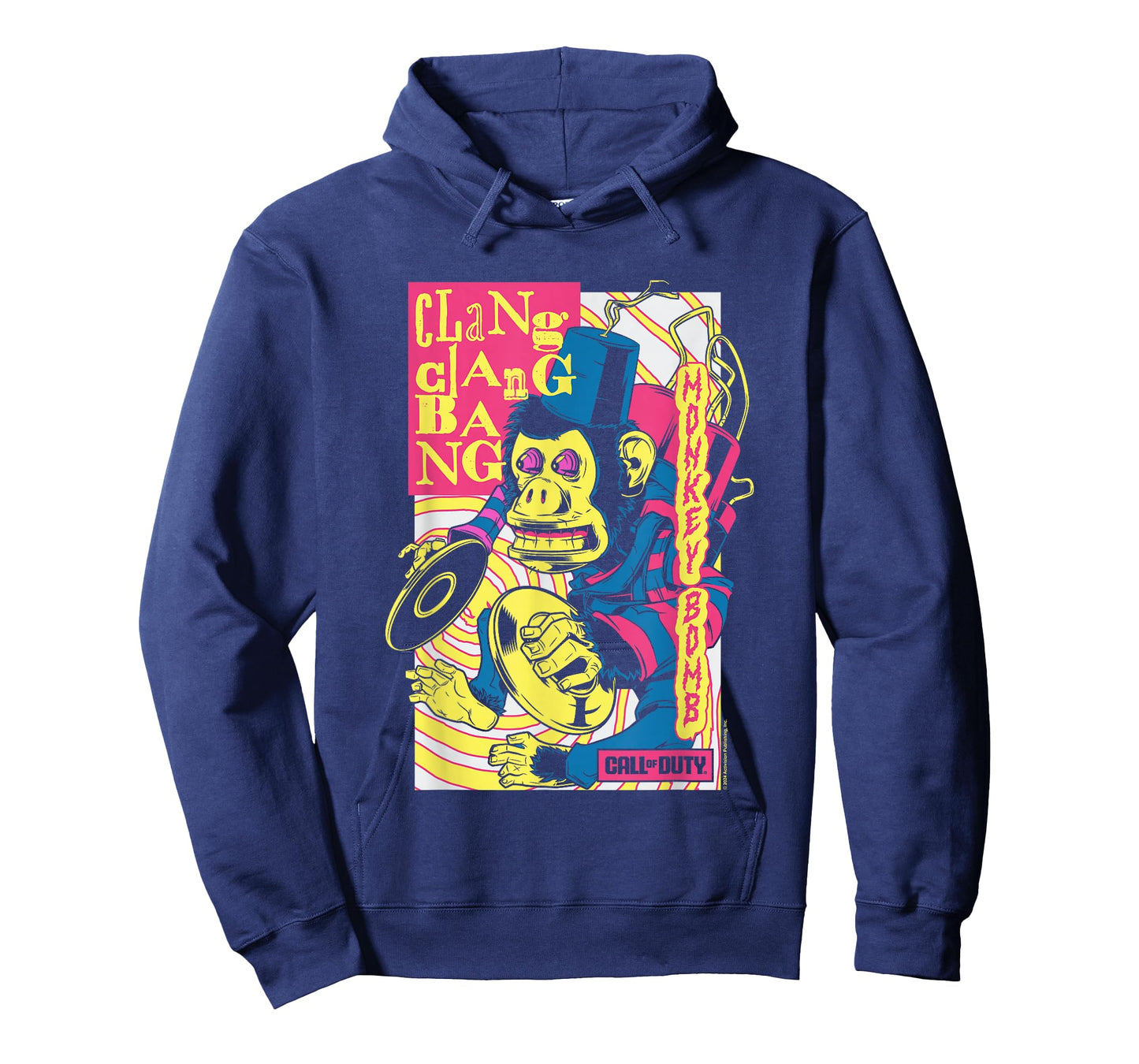 Call Of Duty Monkey Bomb Clang Clang Bang Vintage T-Shirt