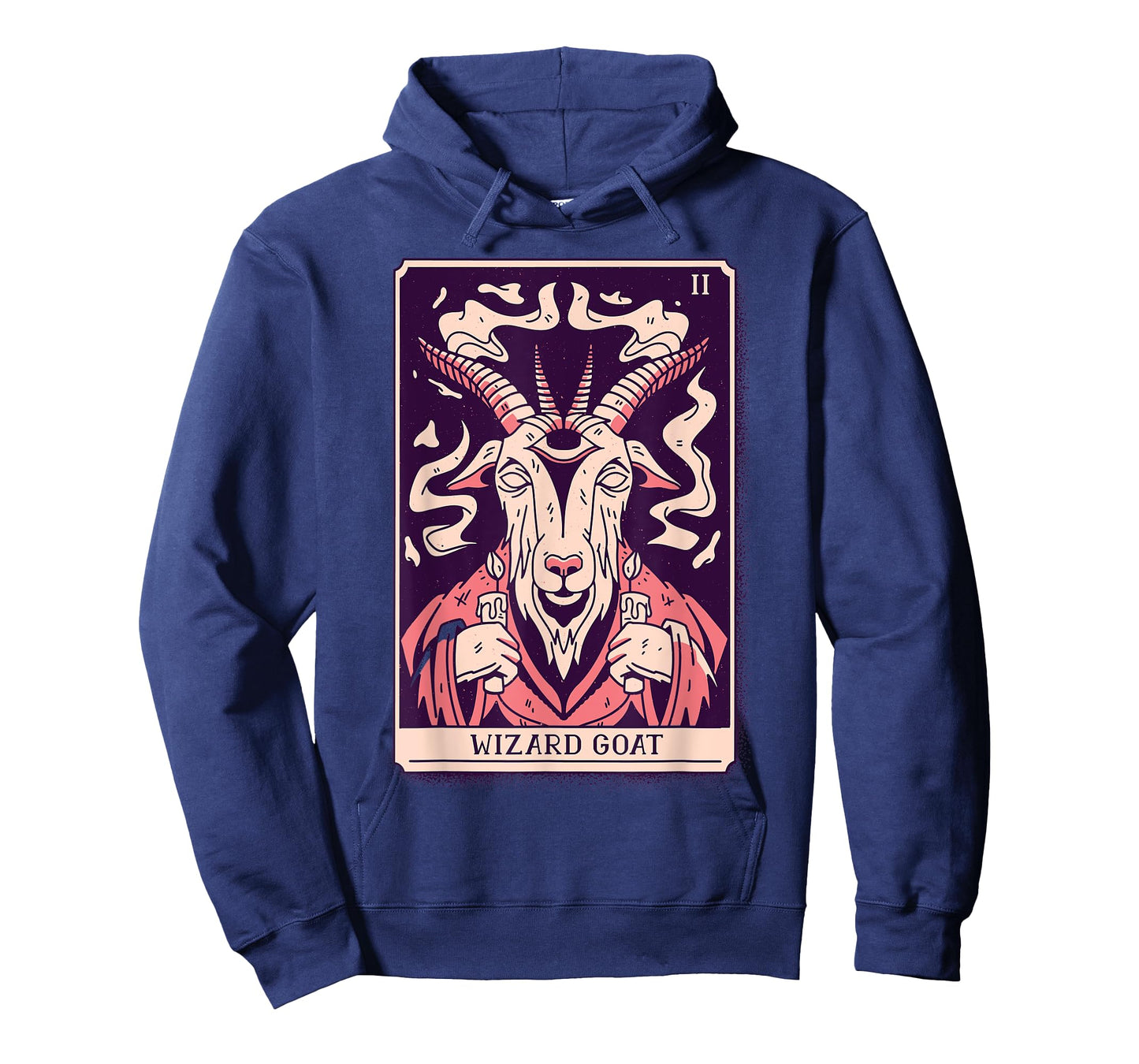 Tarot Card Goat Wizard Devil Gothic Magic, Occult, T-Shirt