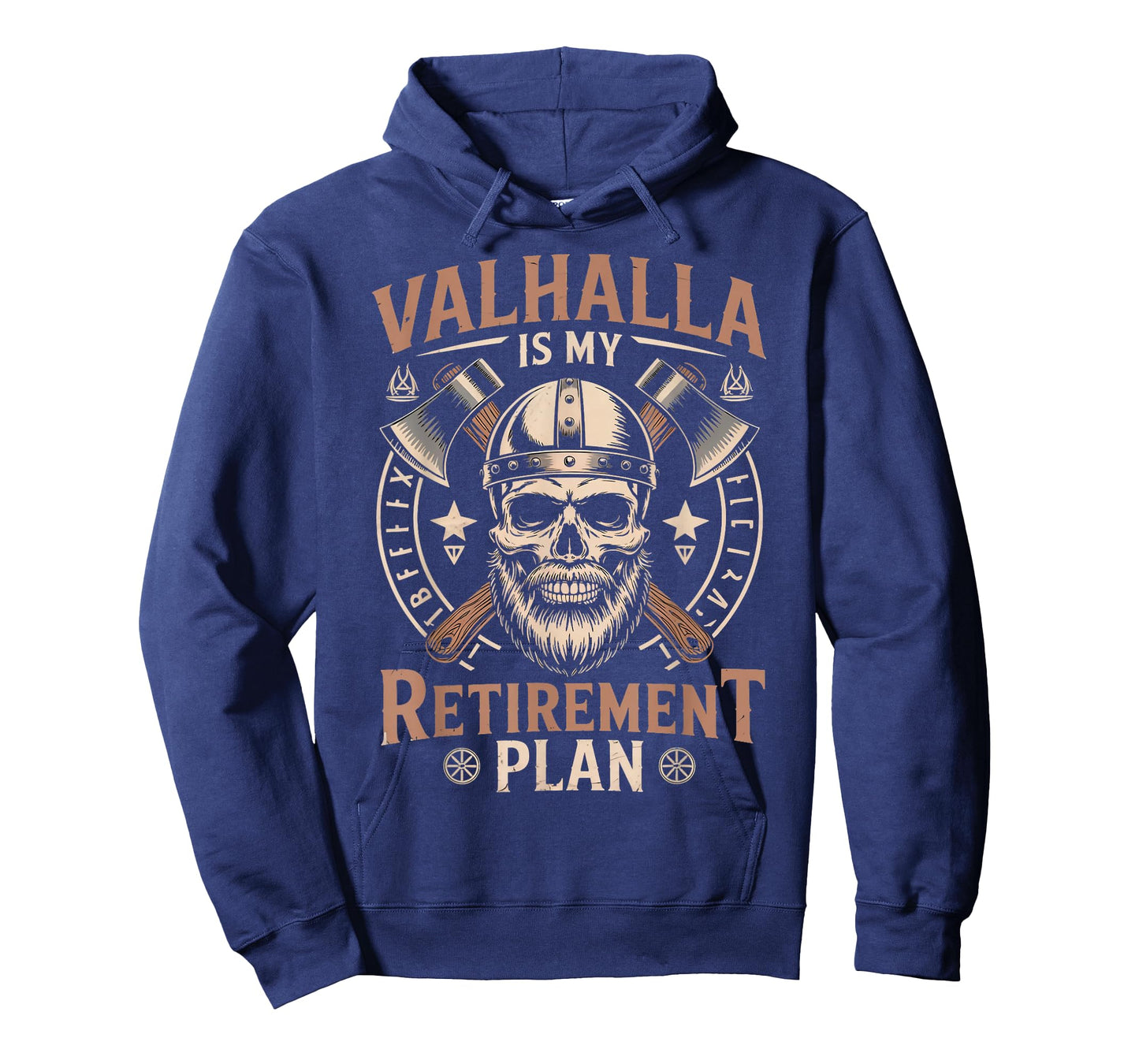 Valhalla My Retirement Plan Norse Mythology Warrior Viking T-Shirt