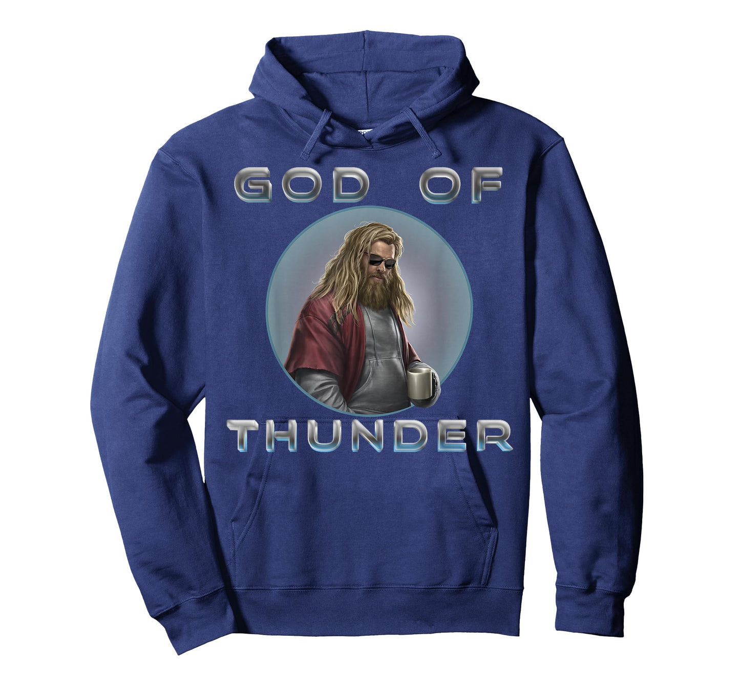 Marvel Avengers: Endgame Thor God Of Thunder Circle Portrait T-Shirt