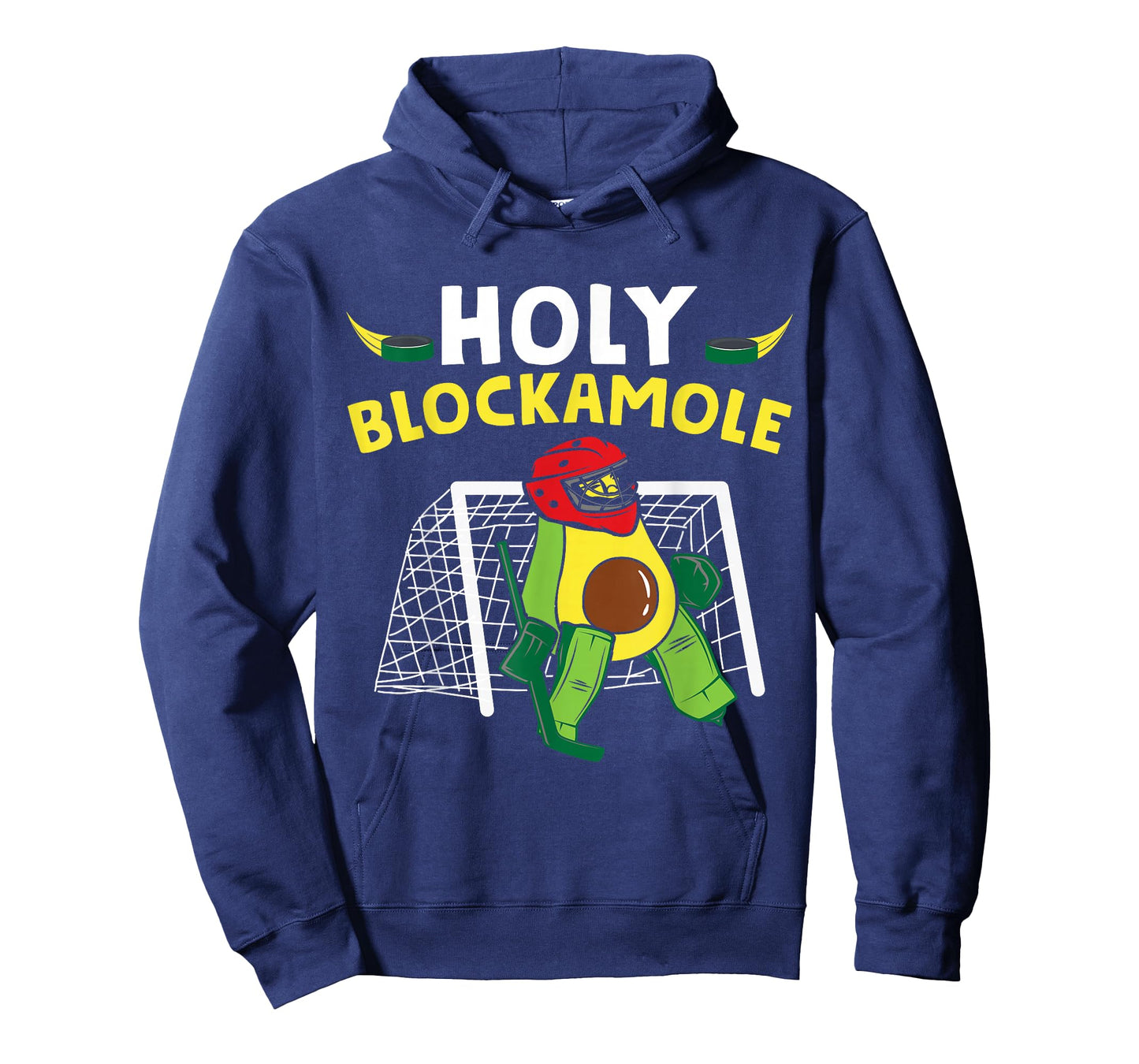 Funny Ice Hockey Goalie Ice Hockey Player Avocado T-Shirt