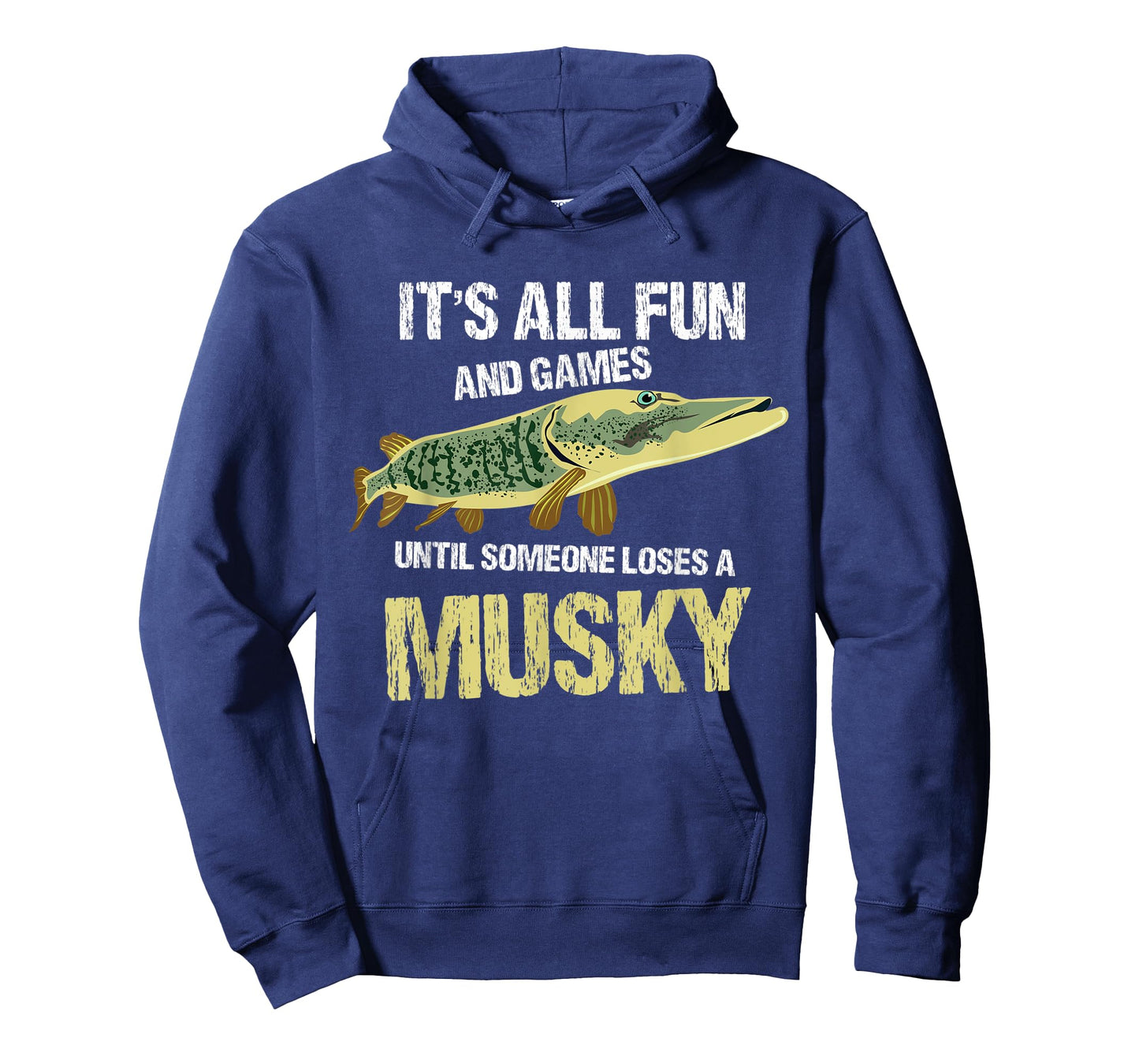It's All Fun And Games Until Someone Loses A Musky T-Shirt