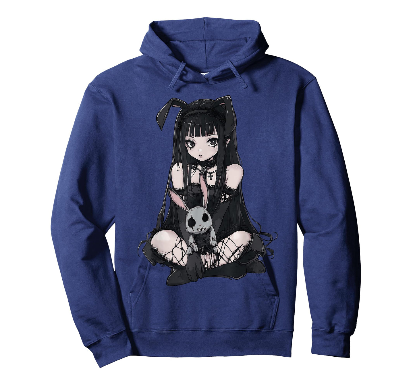 E-Girl Cute Anime Girl Goth Bunny Grunge Gothic Outfit T-Shirt