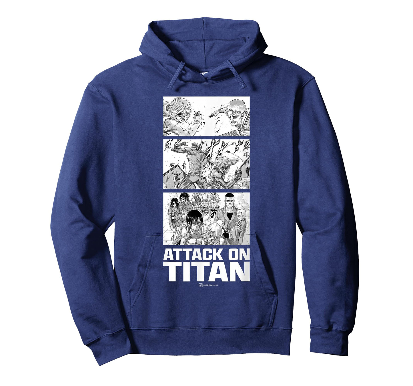Attack on Titan Annie Leonhart VS Reiner Braun Stack Manga T-Shirt