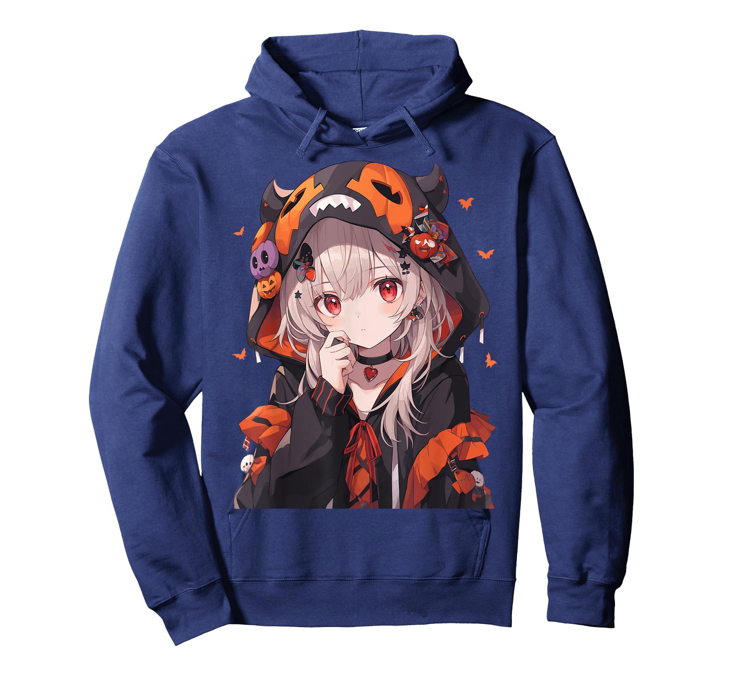 Halloween Anime Girl Pumpkin Demon Costume Japanese Otaku T-Shirt
