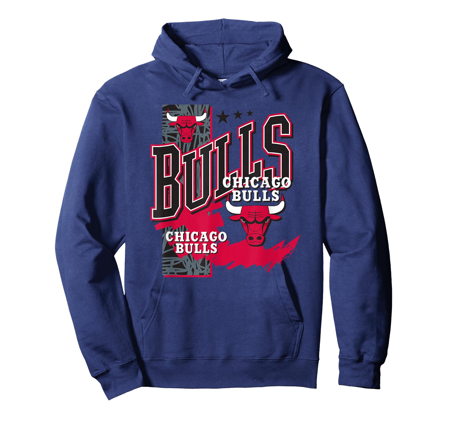 NBA Official Chicago Bulls Barred Player T-Shirt