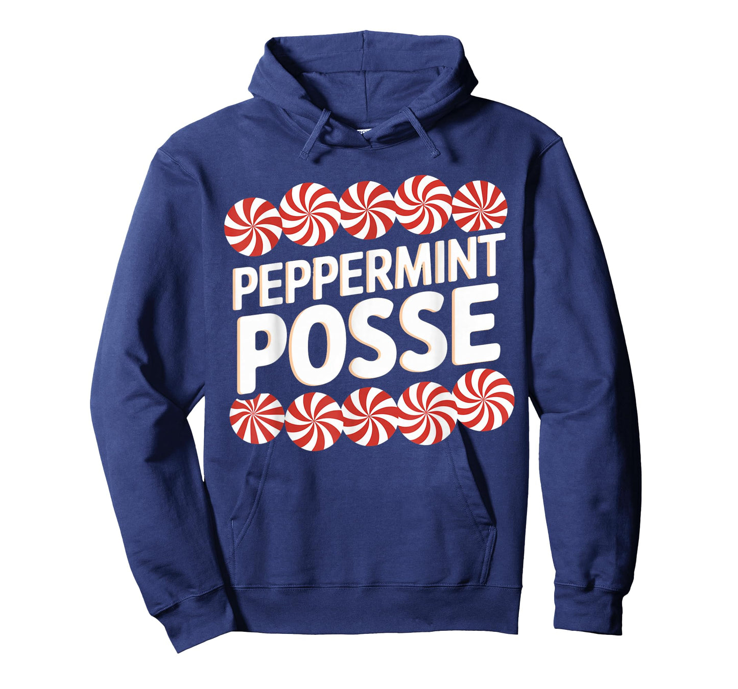 Peppermint Posse Festive Christmas Candy Theme Family Match T-Shirt