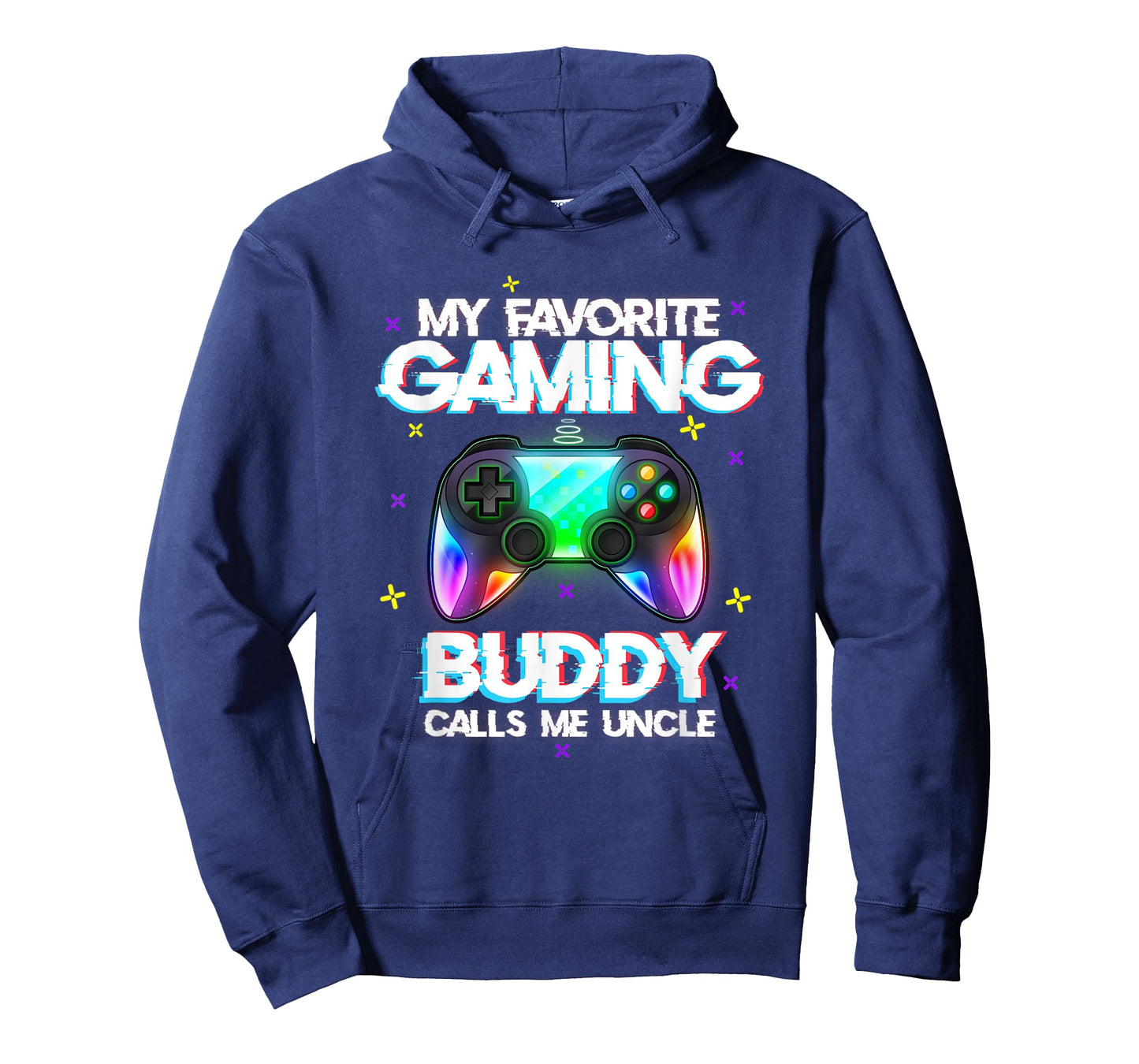 Mens My favorite gaming buddy calls me uncle T-Shirt