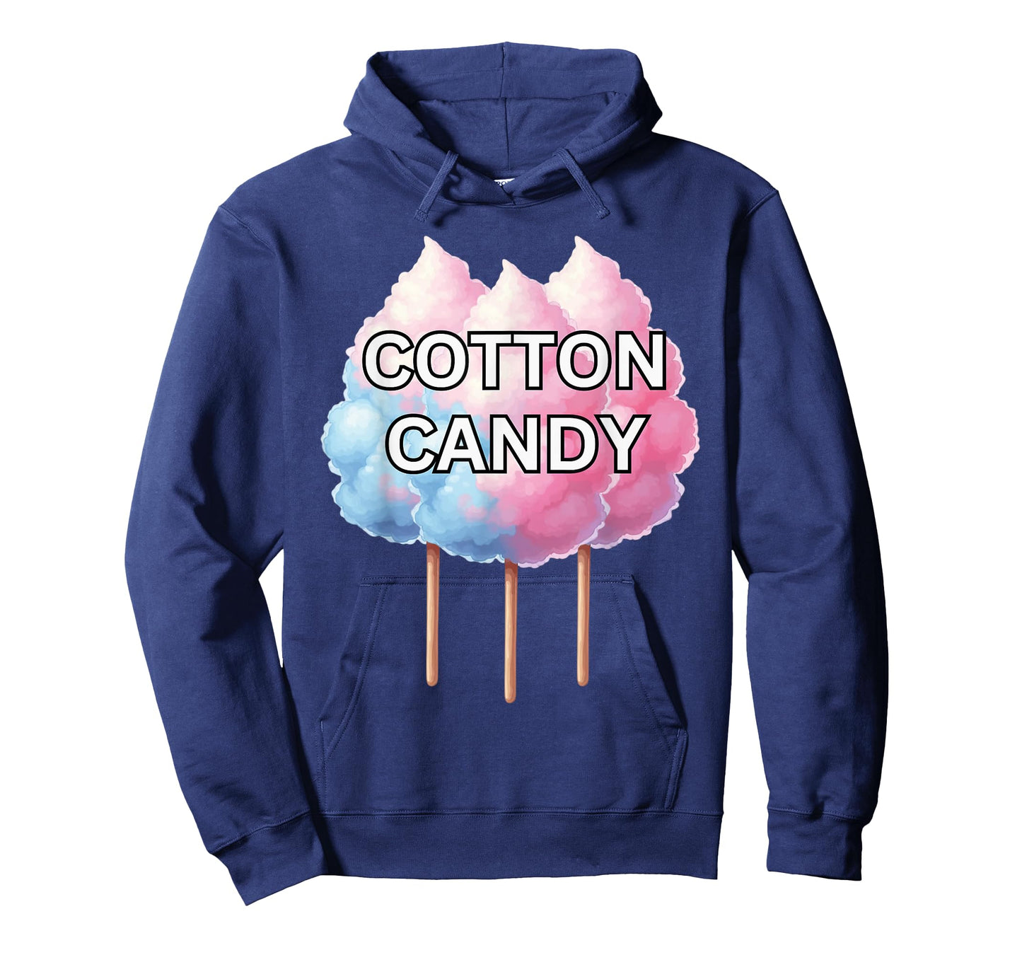 Cotton Candy Pink and Blue On A Stick T-Shirt