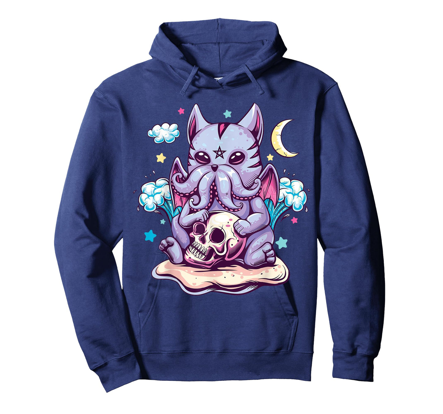 Kawaii Pastel Goth Cute Creepy Creature Skull Demon Menhera T-Shirt